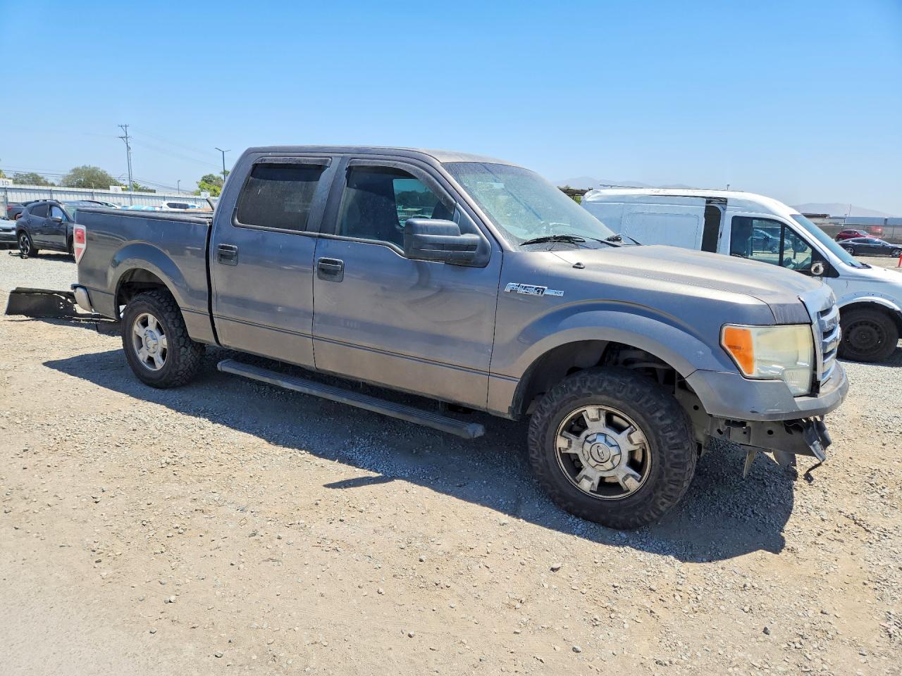 2010 Ford F150 Supercrew Gray vin: 1FTEW1C80AFB13781