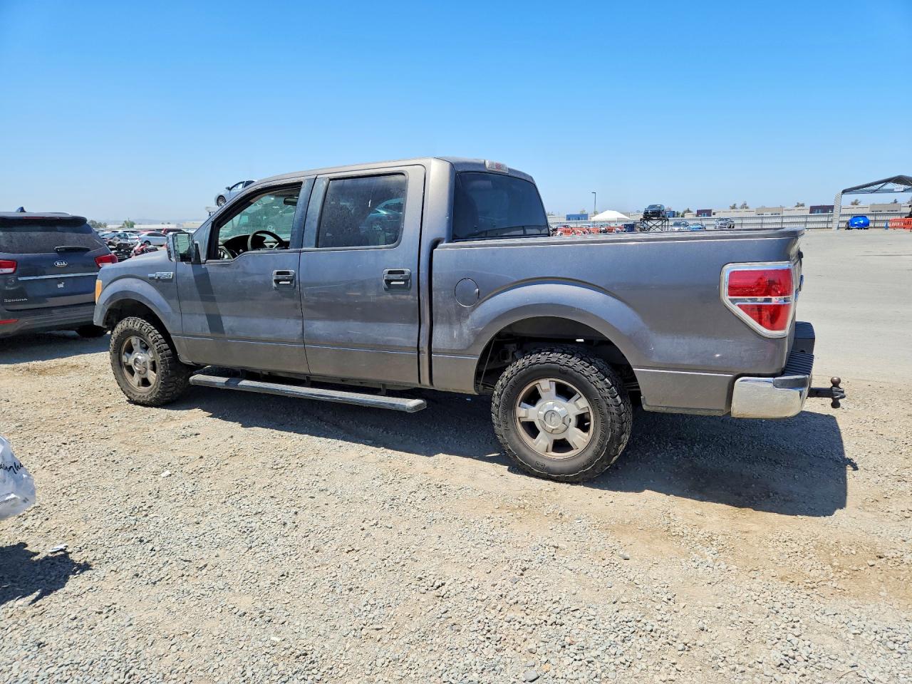 2010 Ford F150 Supercrew Gray vin: 1FTEW1C80AFB13781