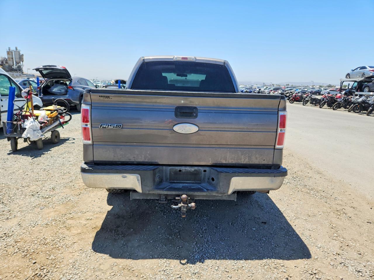 2010 Ford F150 Supercrew Gray vin: 1FTEW1C80AFB13781