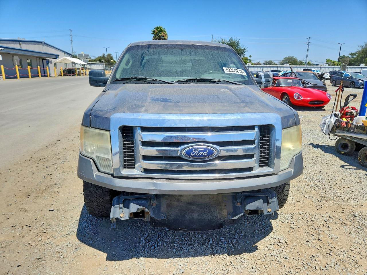 2010 Ford F150 Supercrew Gray vin: 1FTEW1C80AFB13781