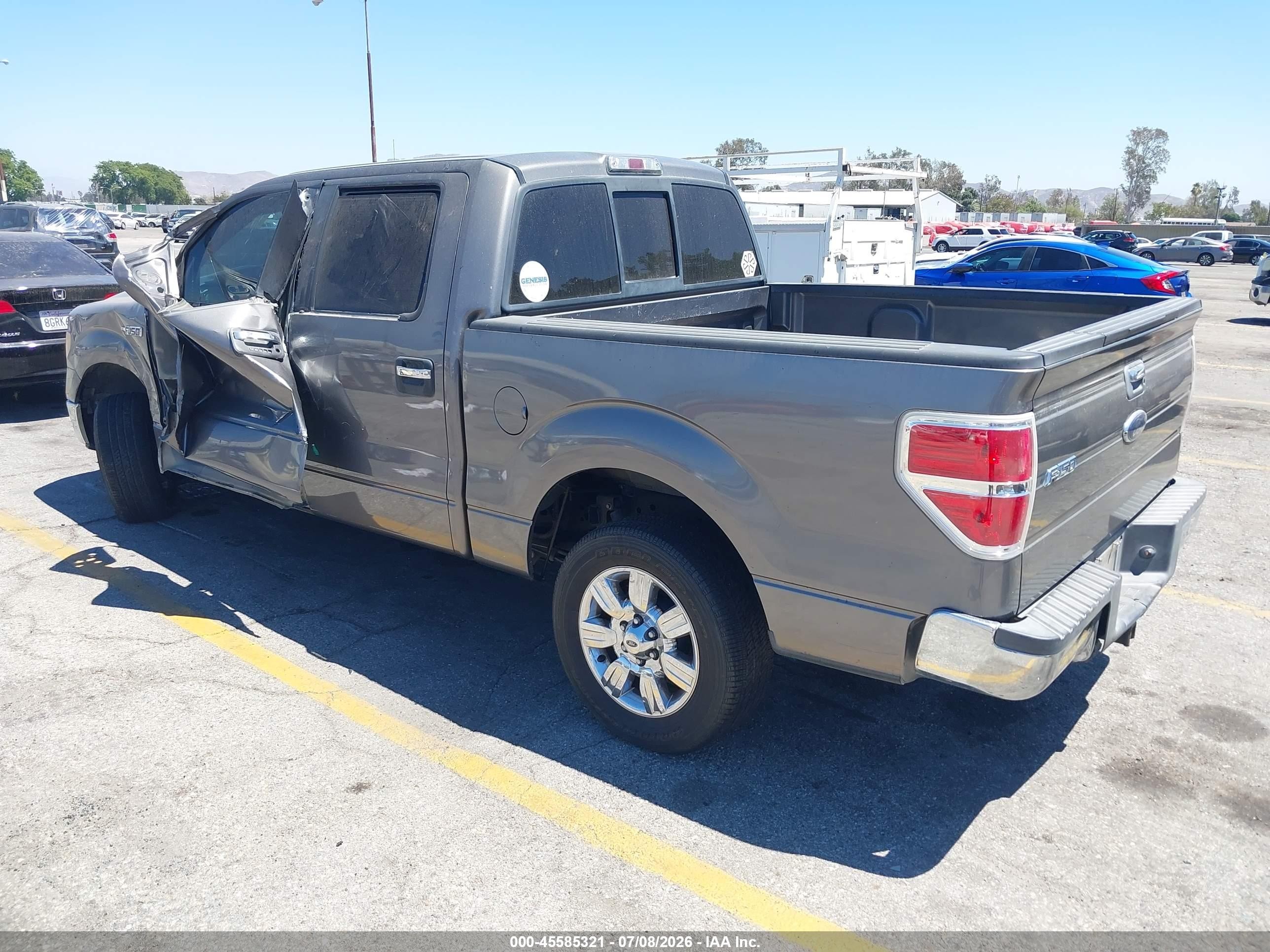 2010 Ford F-150 Fx2 Sport/xl/xlt Gray vin: 1FTEW1C80AFB27714
