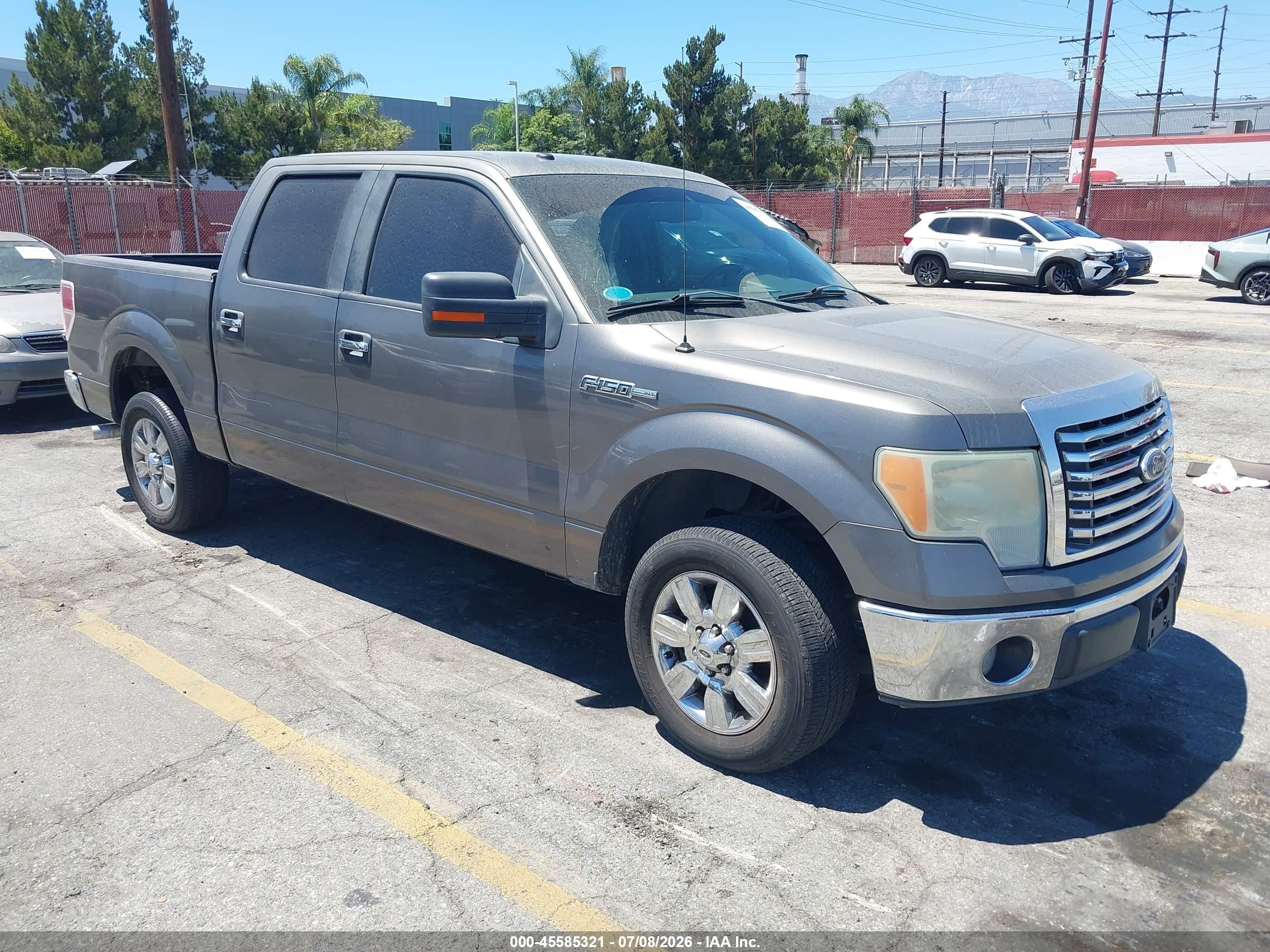 2010 Ford F-150 Fx2 Sport/xl/xlt Gray vin: 1FTEW1C80AFB27714