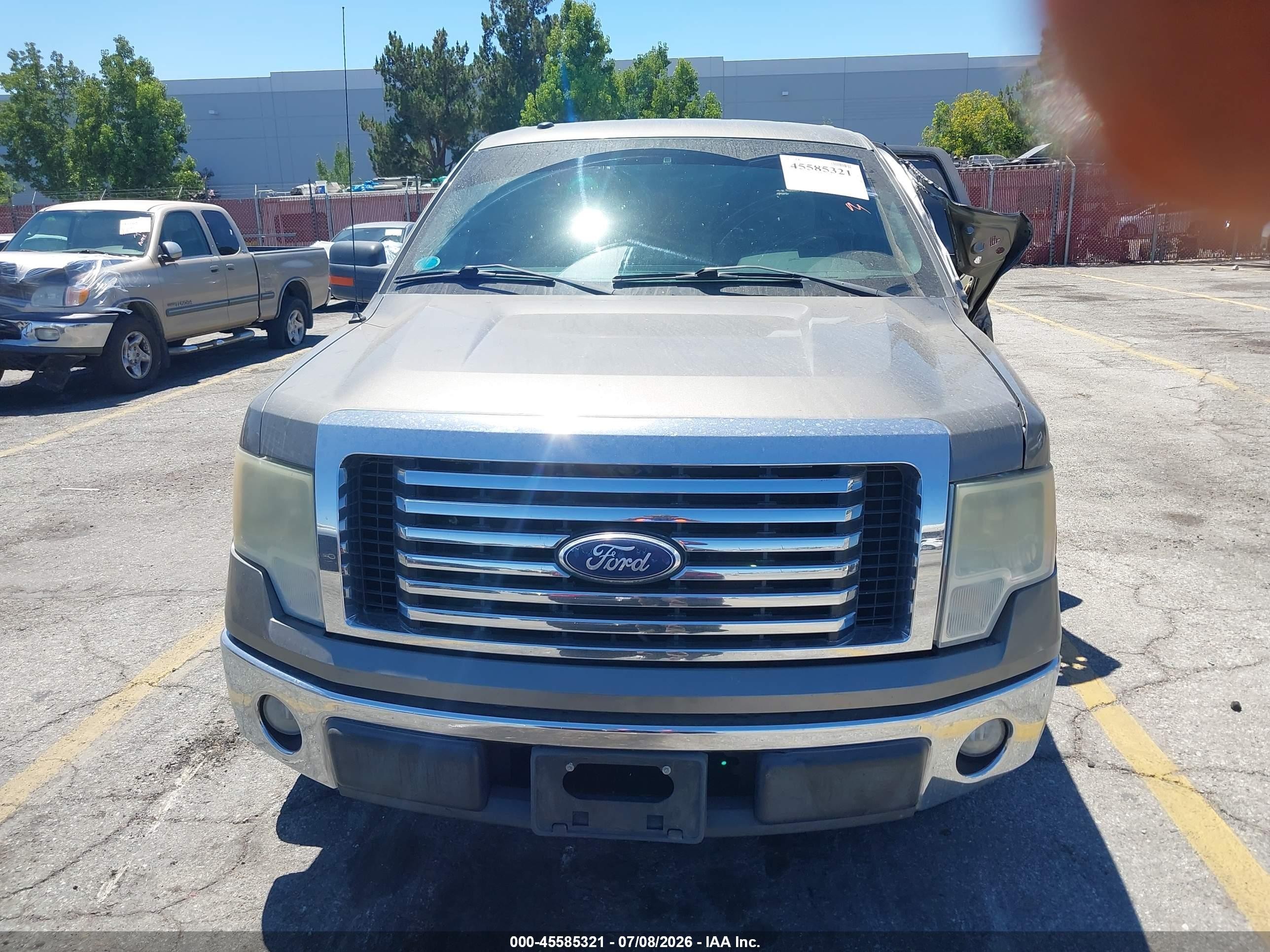 2010 Ford F-150 Fx2 Sport/xl/xlt Gray vin: 1FTEW1C80AFB27714