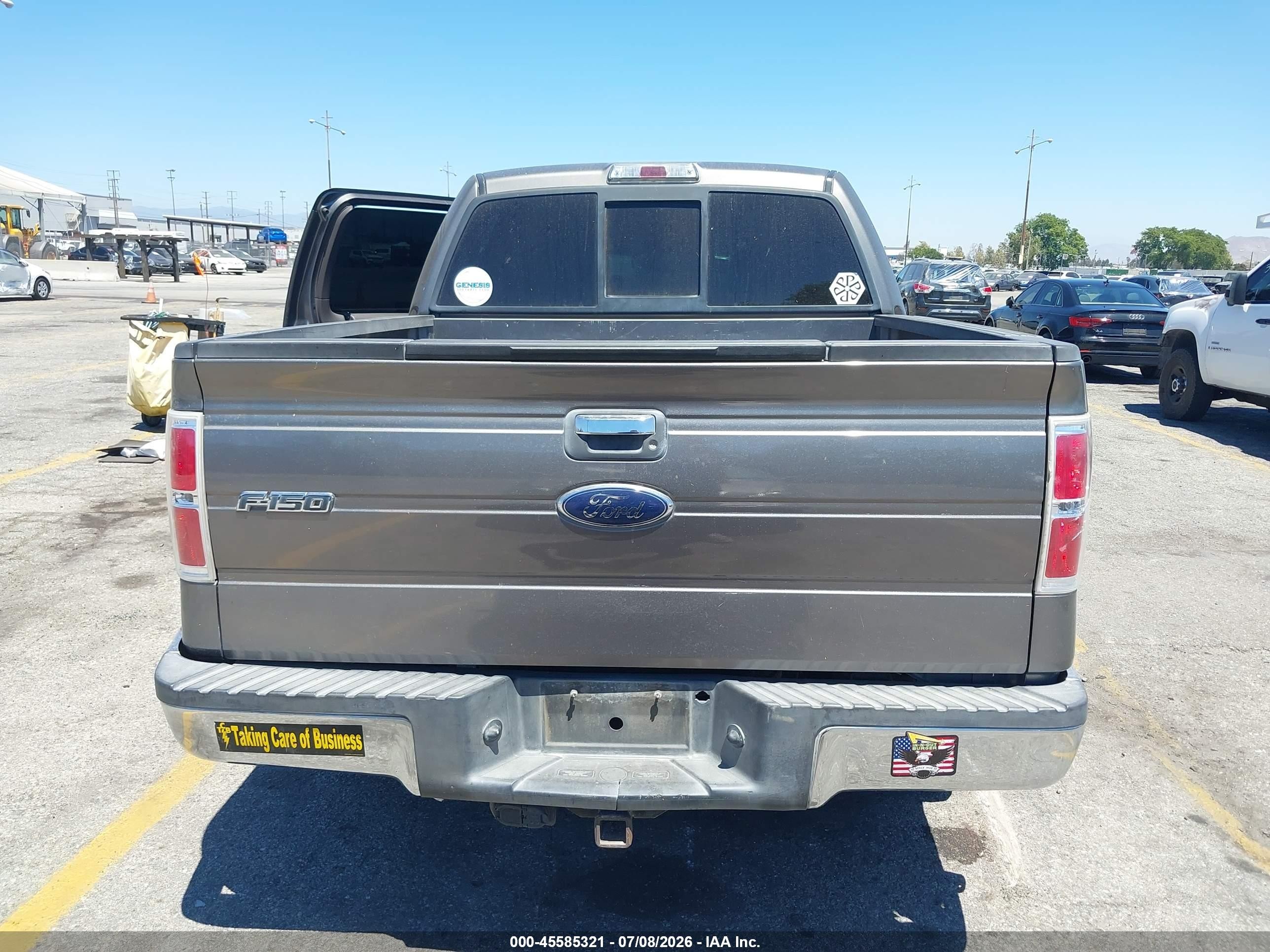2010 Ford F-150 Fx2 Sport/xl/xlt Gray vin: 1FTEW1C80AFB27714