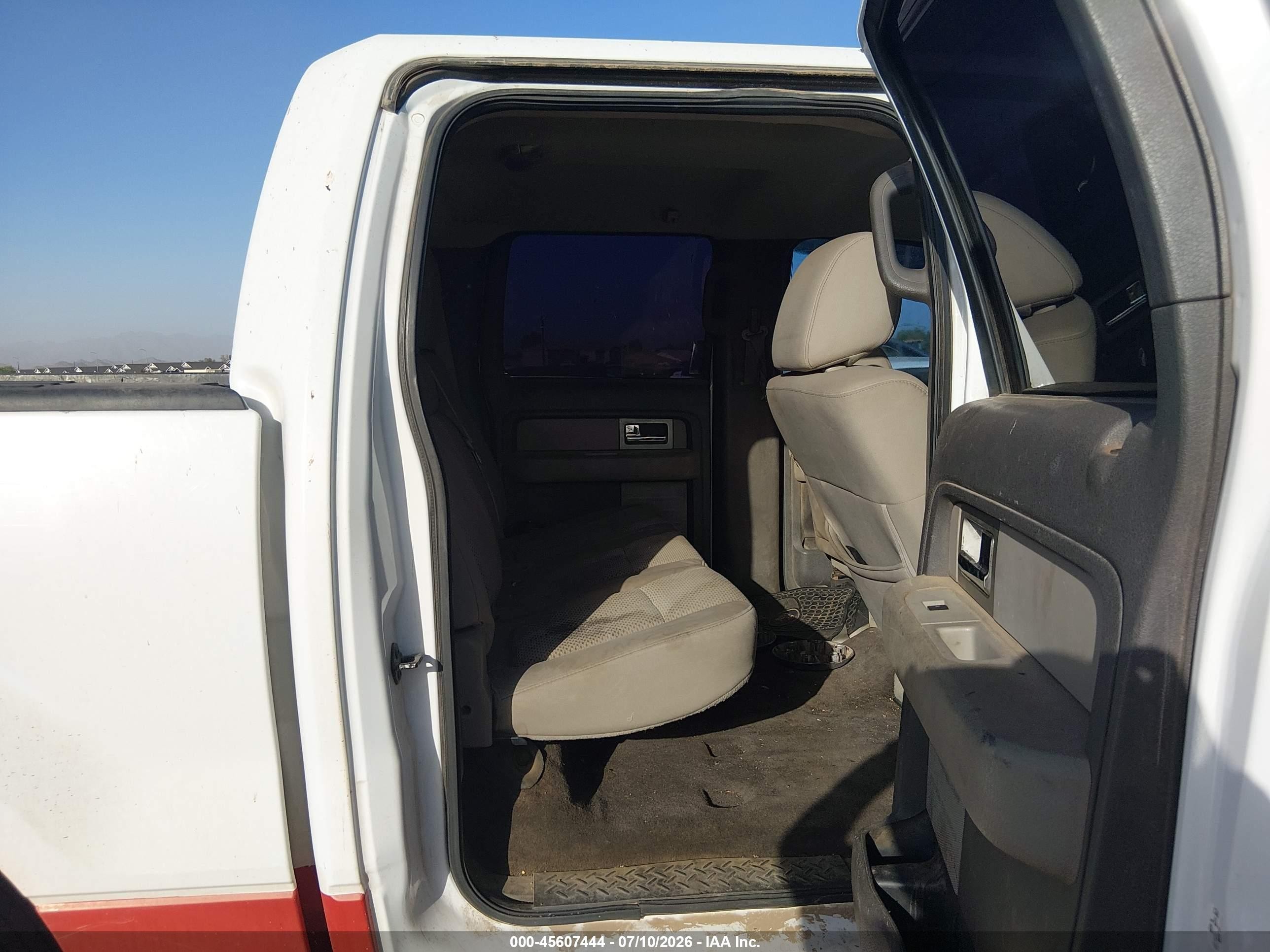 2010 Ford F-150 Fx2 Sport/xl/xlt White vin: 1FTEW1C80AFC36786