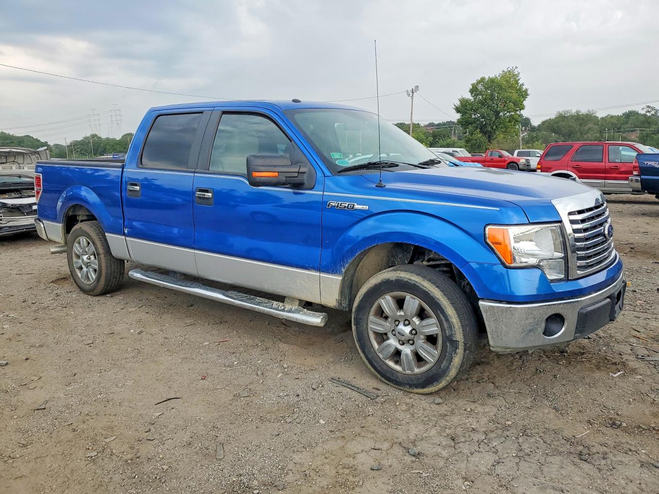2010 Ford F150 Supercrew Blue vin: 1FTEW1C80AFC62174