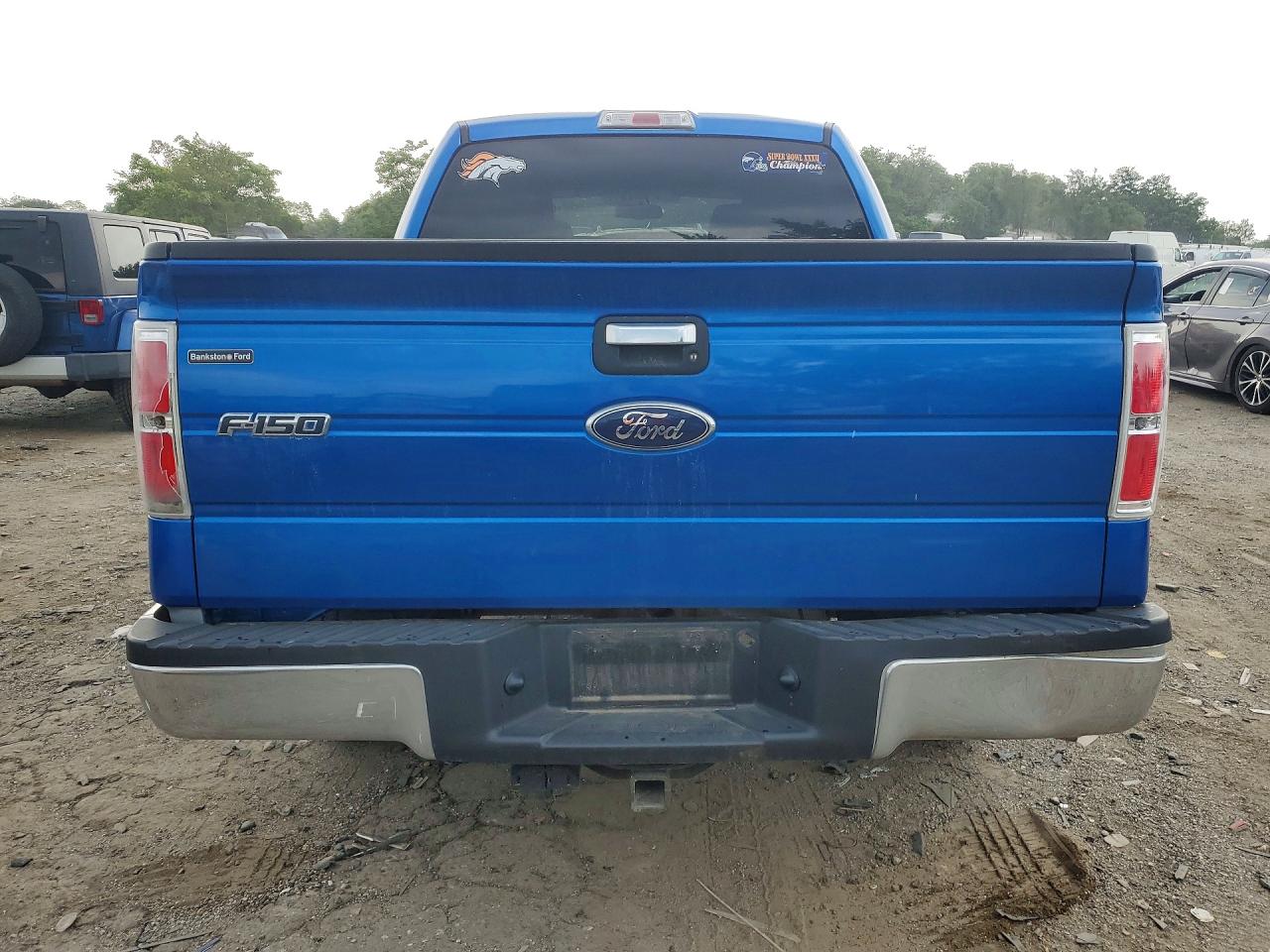 2010 Ford F150 Supercrew Blue vin: 1FTEW1C80AFC62174