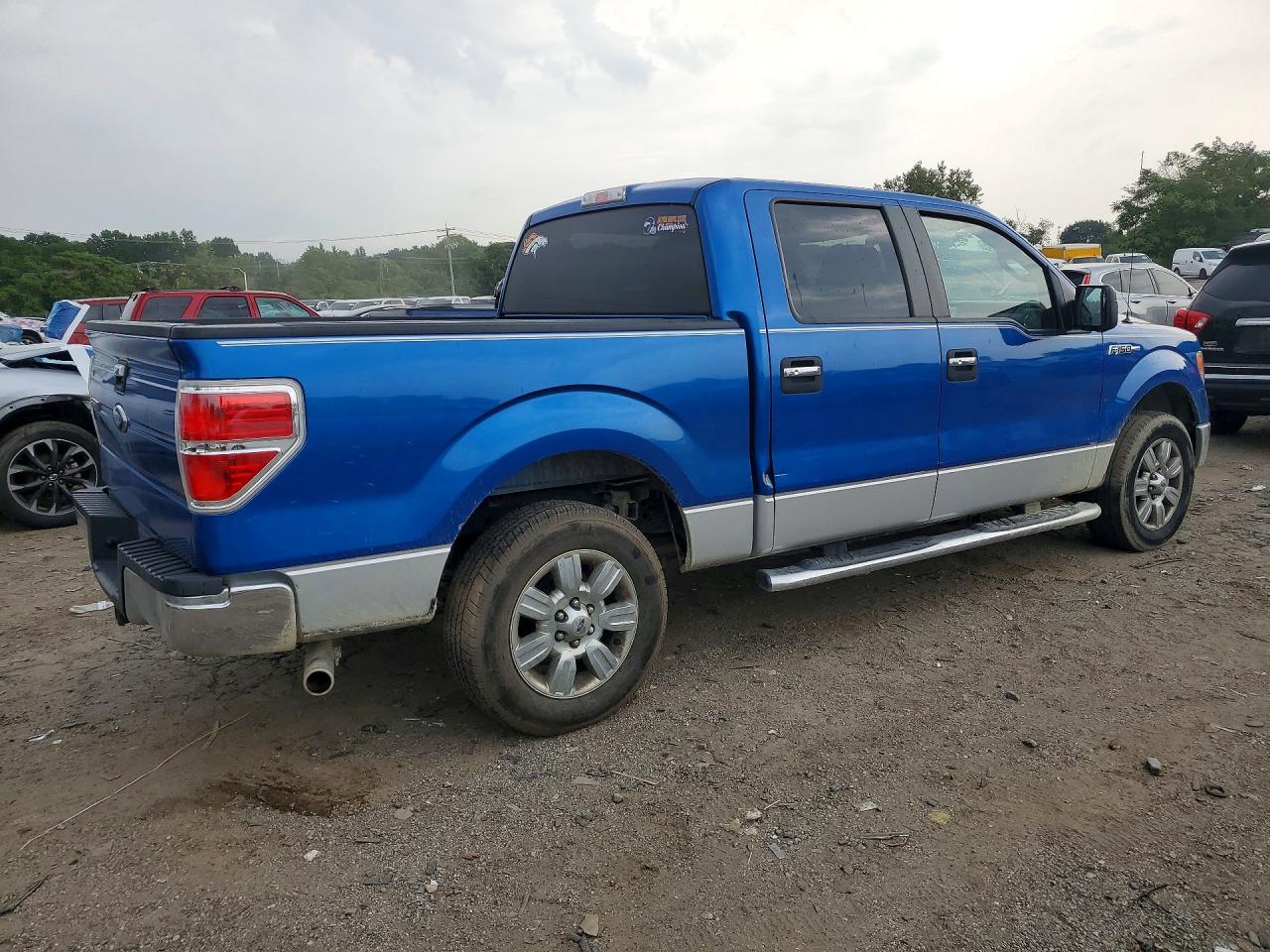 2010 Ford F150 Supercrew Blue vin: 1FTEW1C80AFC62174
