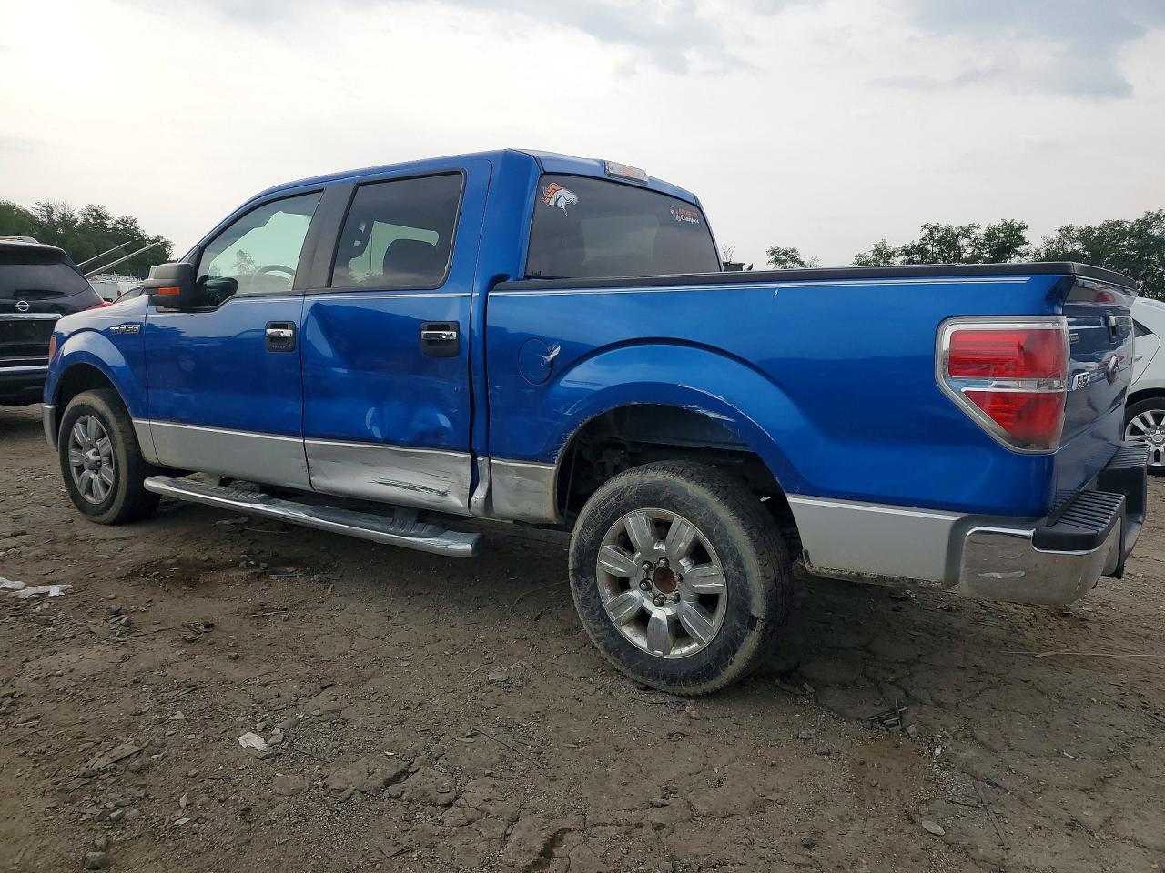 2010 Ford F150 Supercrew Blue vin: 1FTEW1C80AFC62174