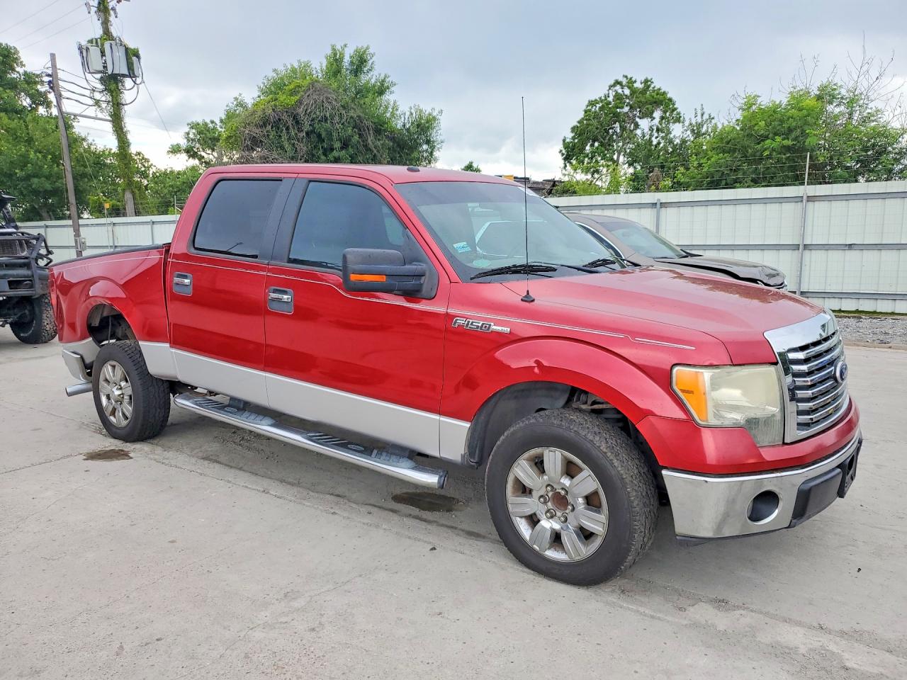 2010 Ford F150 Supercrew Red vin: 1FTEW1C80AFD87160