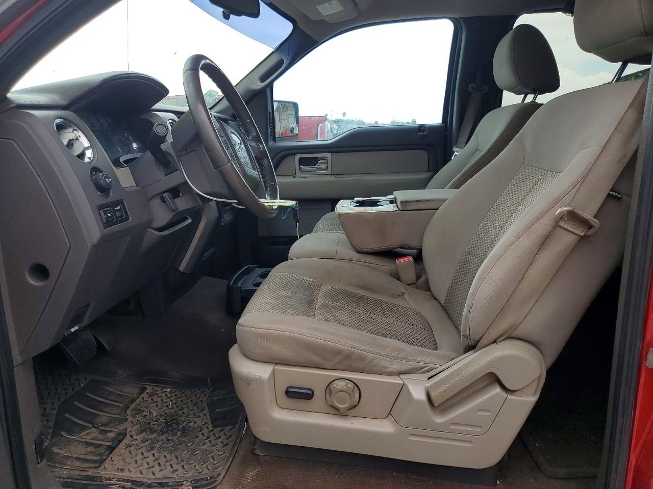 2010 Ford F150 Supercrew Red vin: 1FTEW1C80AFD87160