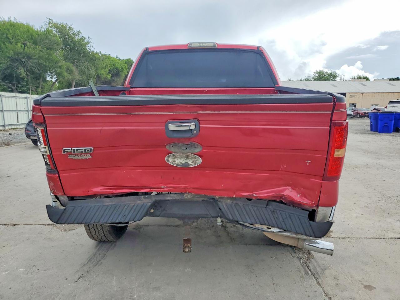2010 Ford F150 Supercrew Red vin: 1FTEW1C80AFD87160