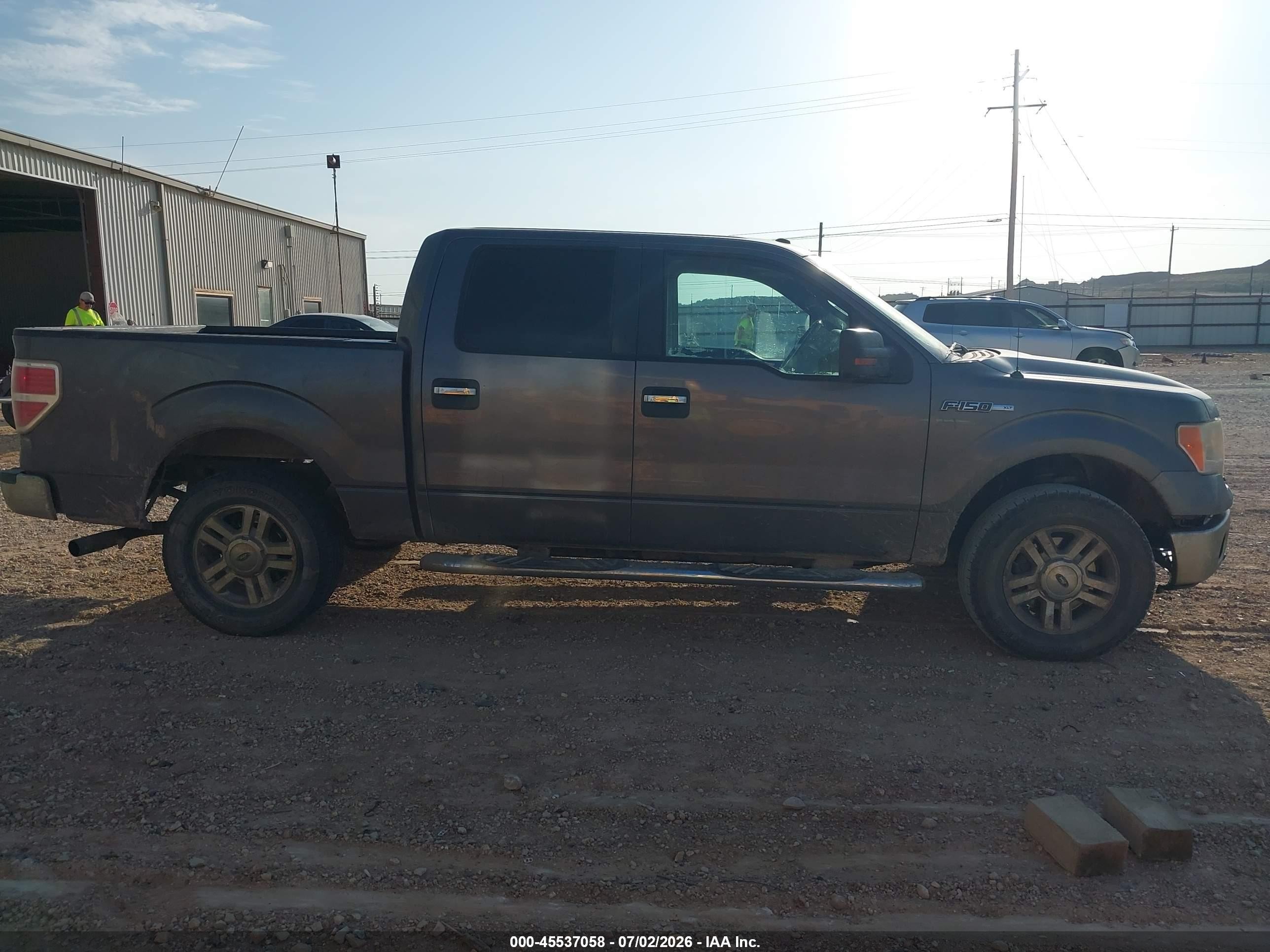 2010 Ford F-150 Fx2 Sport/xl/xlt Серый vin: 1FTEW1C80AKA75945