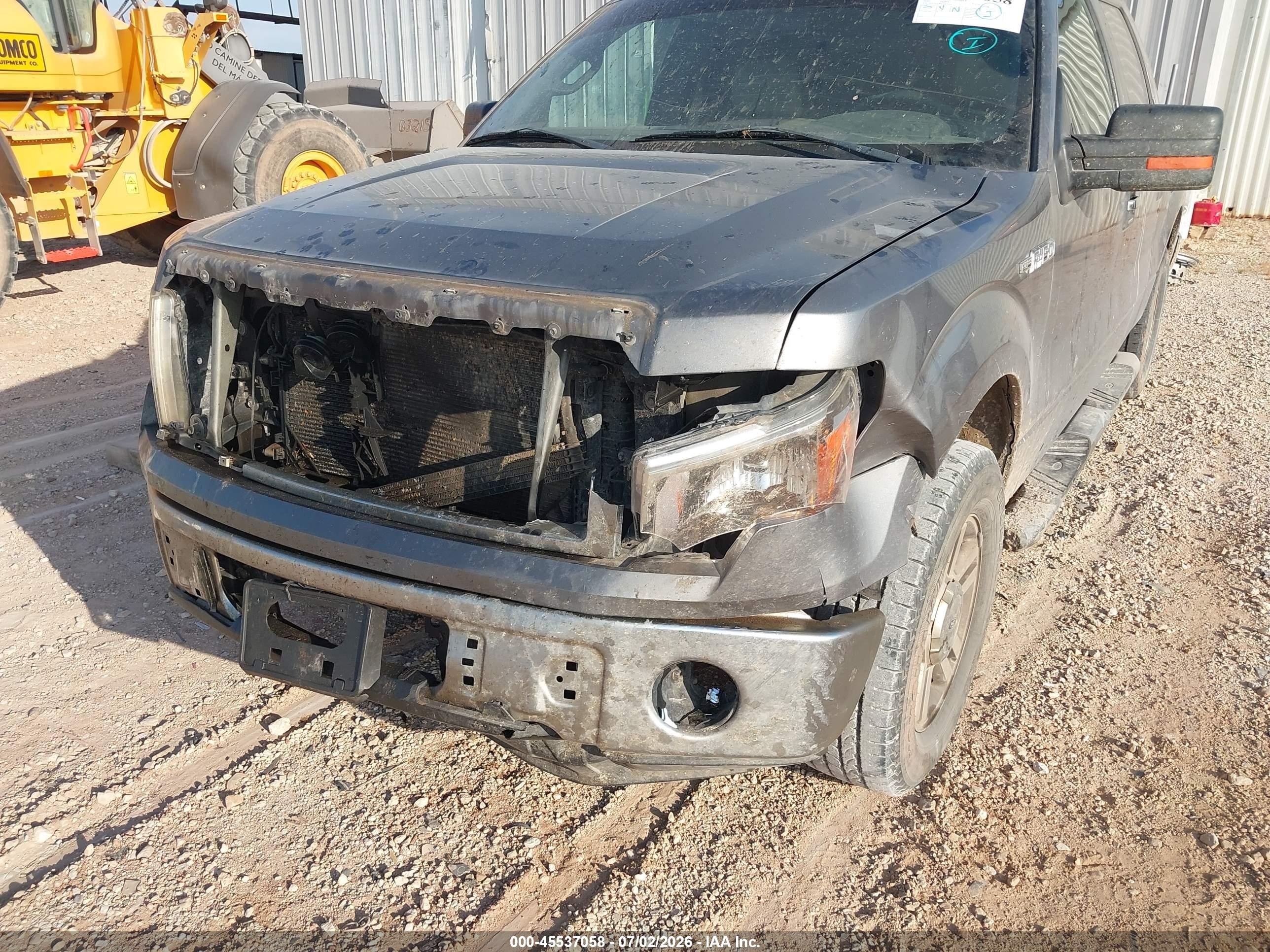 2010 Ford F-150 Fx2 Sport/xl/xlt Серый vin: 1FTEW1C80AKA75945