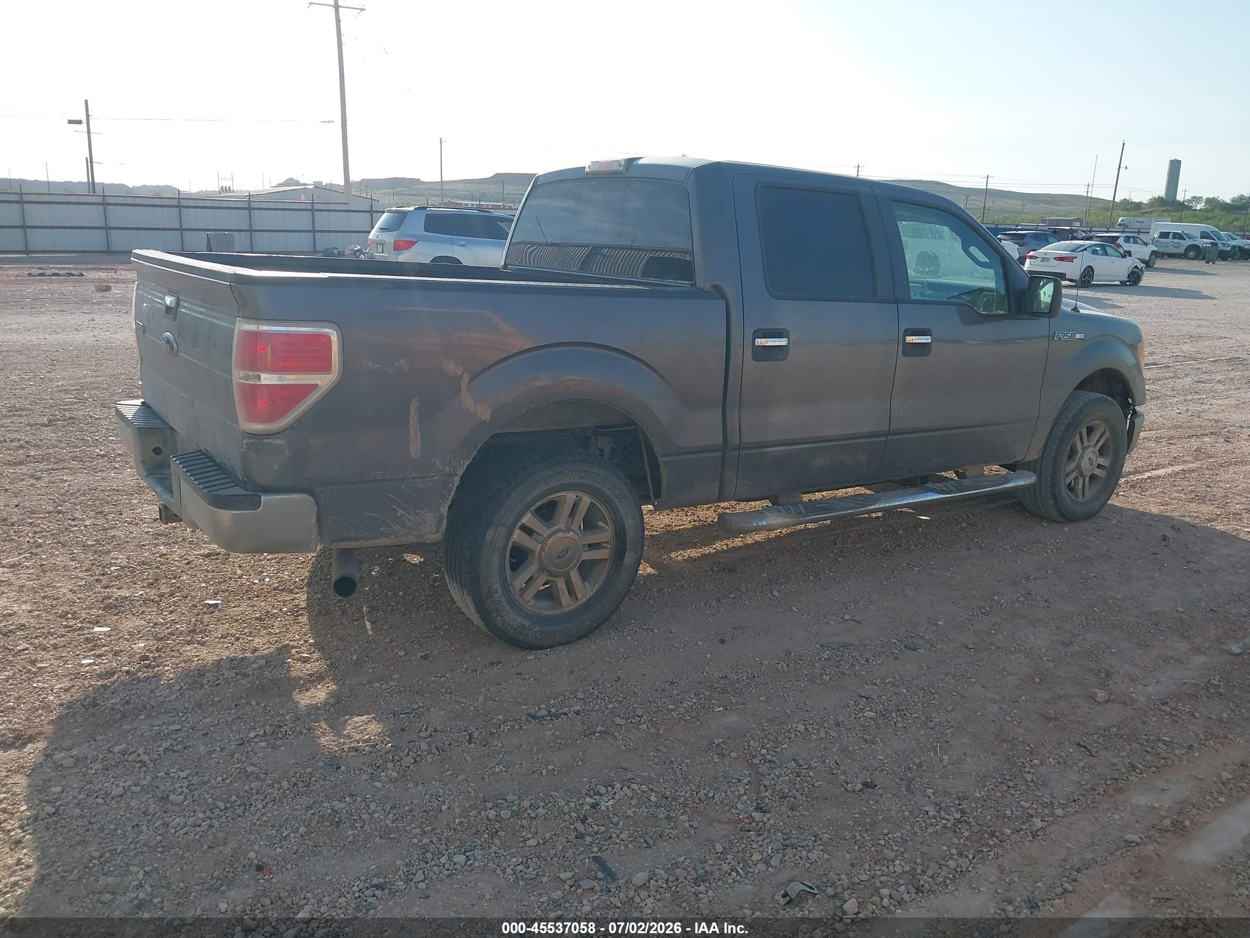 2010 Ford F-150 Fx2 Sport/xl/xlt Серый vin: 1FTEW1C80AKA75945