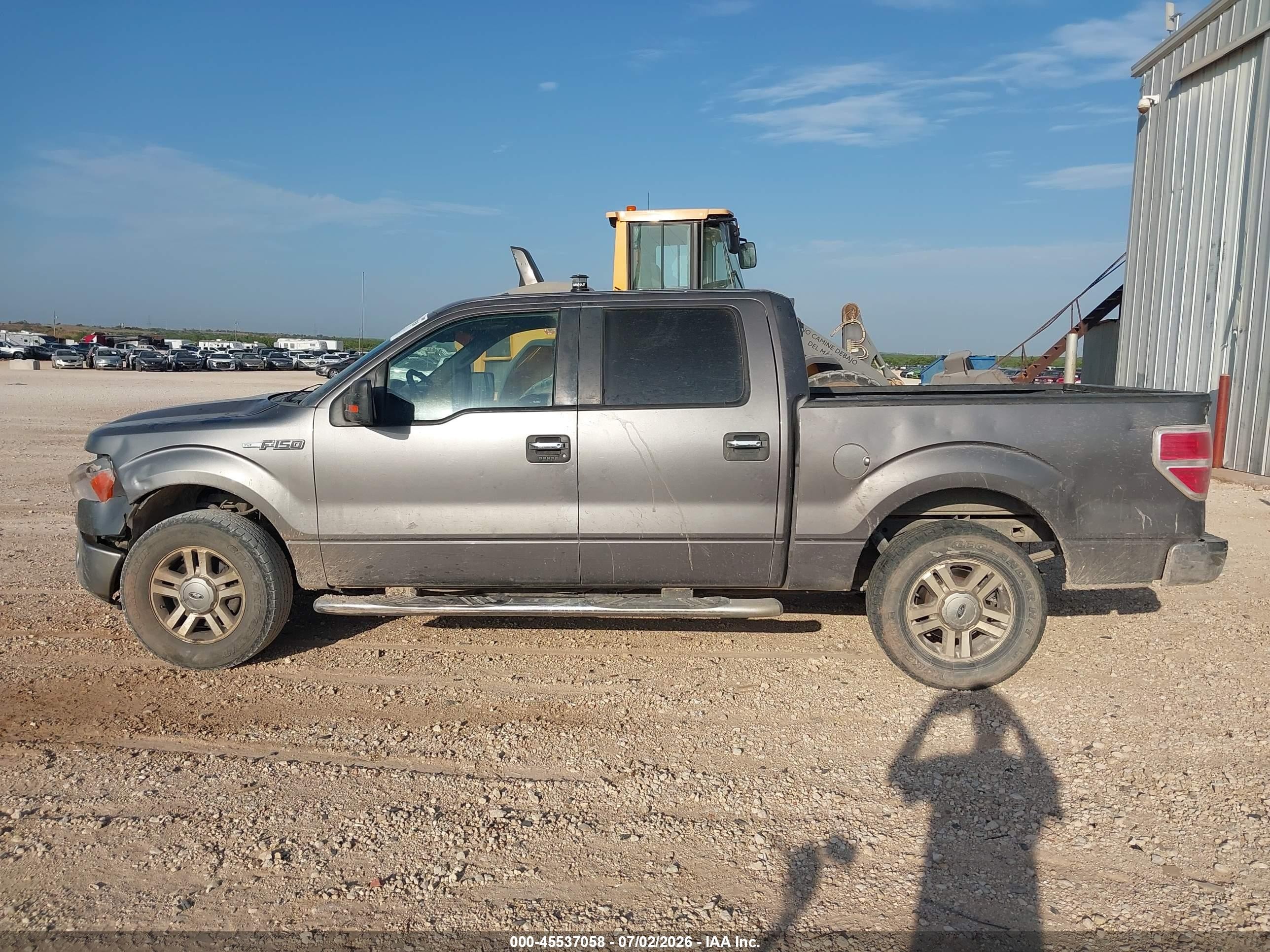2010 Ford F-150 Fx2 Sport/xl/xlt Серый vin: 1FTEW1C80AKA75945