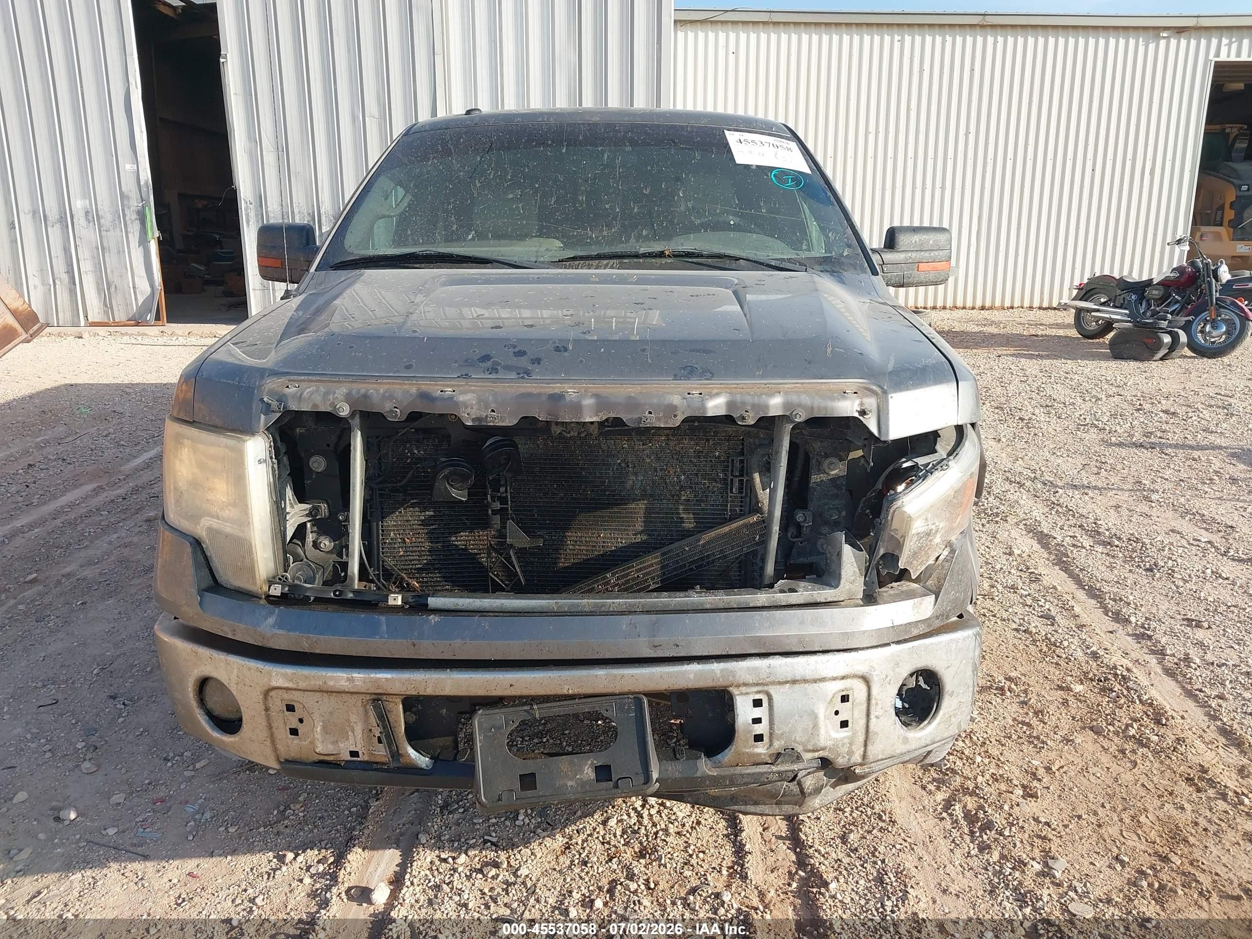 2010 Ford F-150 Fx2 Sport/xl/xlt Серый vin: 1FTEW1C80AKA75945