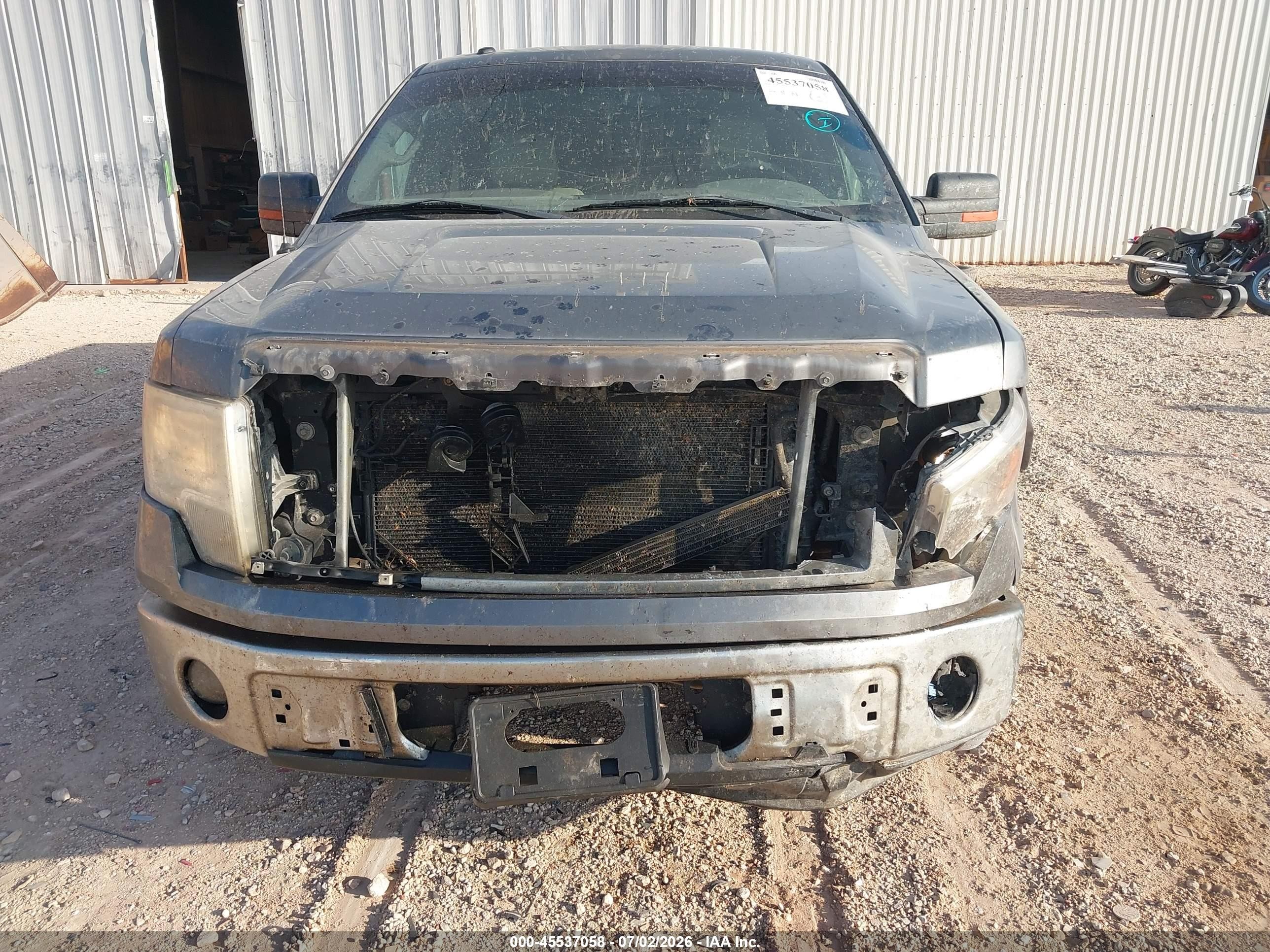 2010 Ford F-150 Fx2 Sport/xl/xlt Серый vin: 1FTEW1C80AKA75945