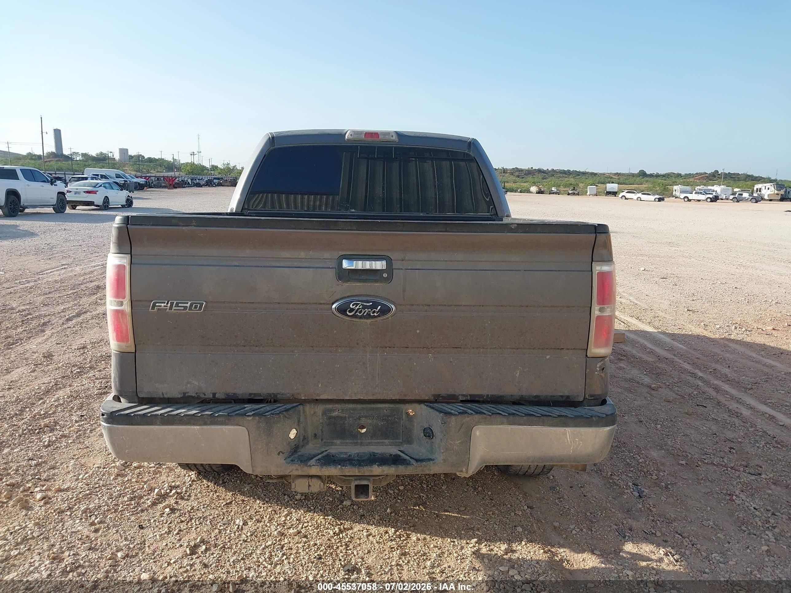 2010 Ford F-150 Fx2 Sport/xl/xlt Серый vin: 1FTEW1C80AKA75945