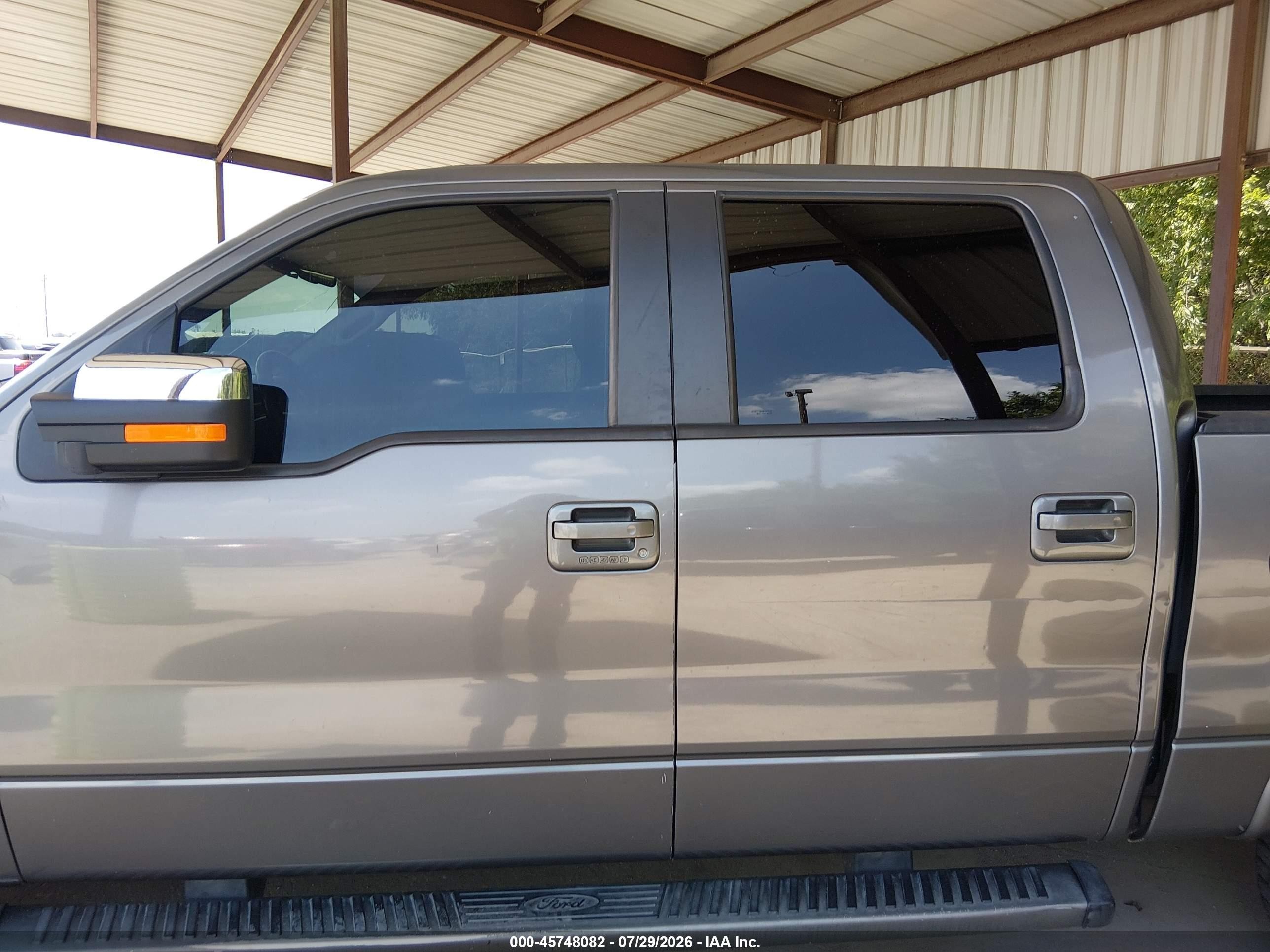 2010 Ford F-150 Fx2 Sport/xl/xlt Gray vin: 1FTEW1C80AKC20112