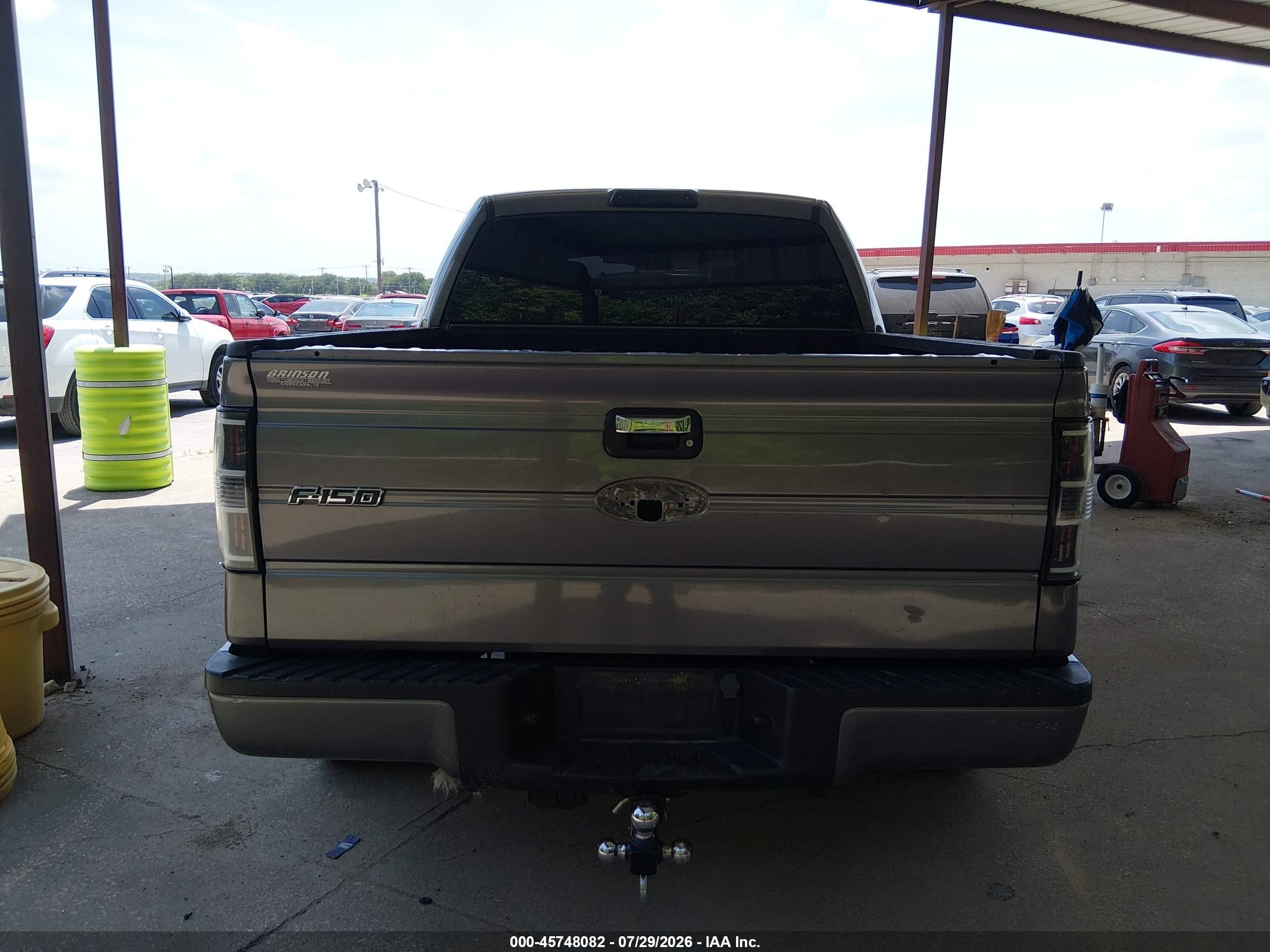 2010 Ford F-150 Fx2 Sport/xl/xlt Gray vin: 1FTEW1C80AKC20112