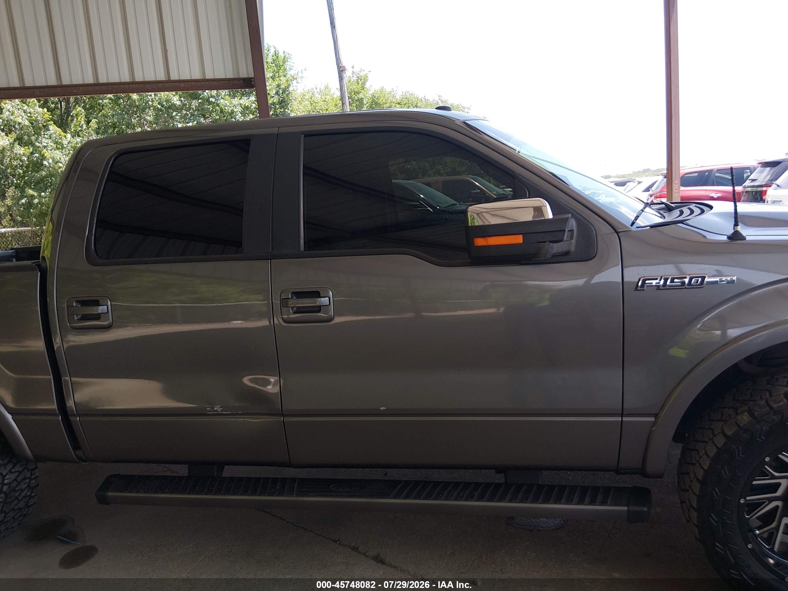 2010 Ford F-150 Fx2 Sport/xl/xlt Gray vin: 1FTEW1C80AKC20112