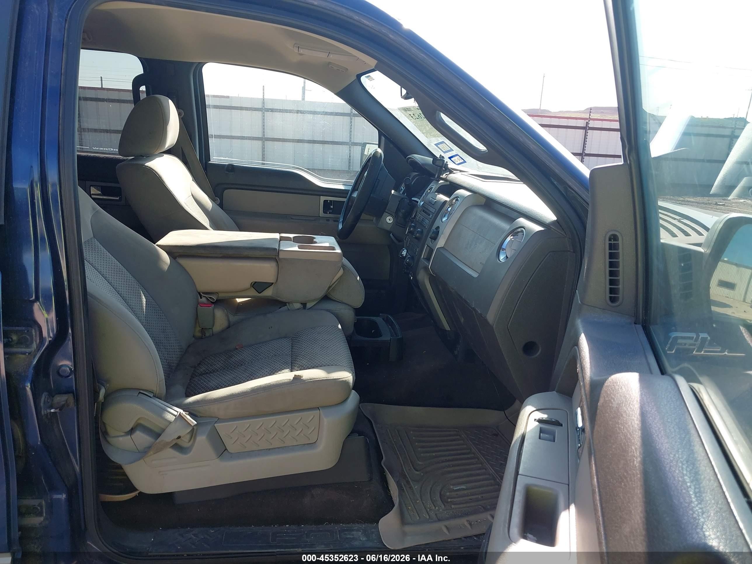 2010 Ford F-150 Fx2 Sport/xl/xlt Blue vin: 1FTEW1C81AFA51520