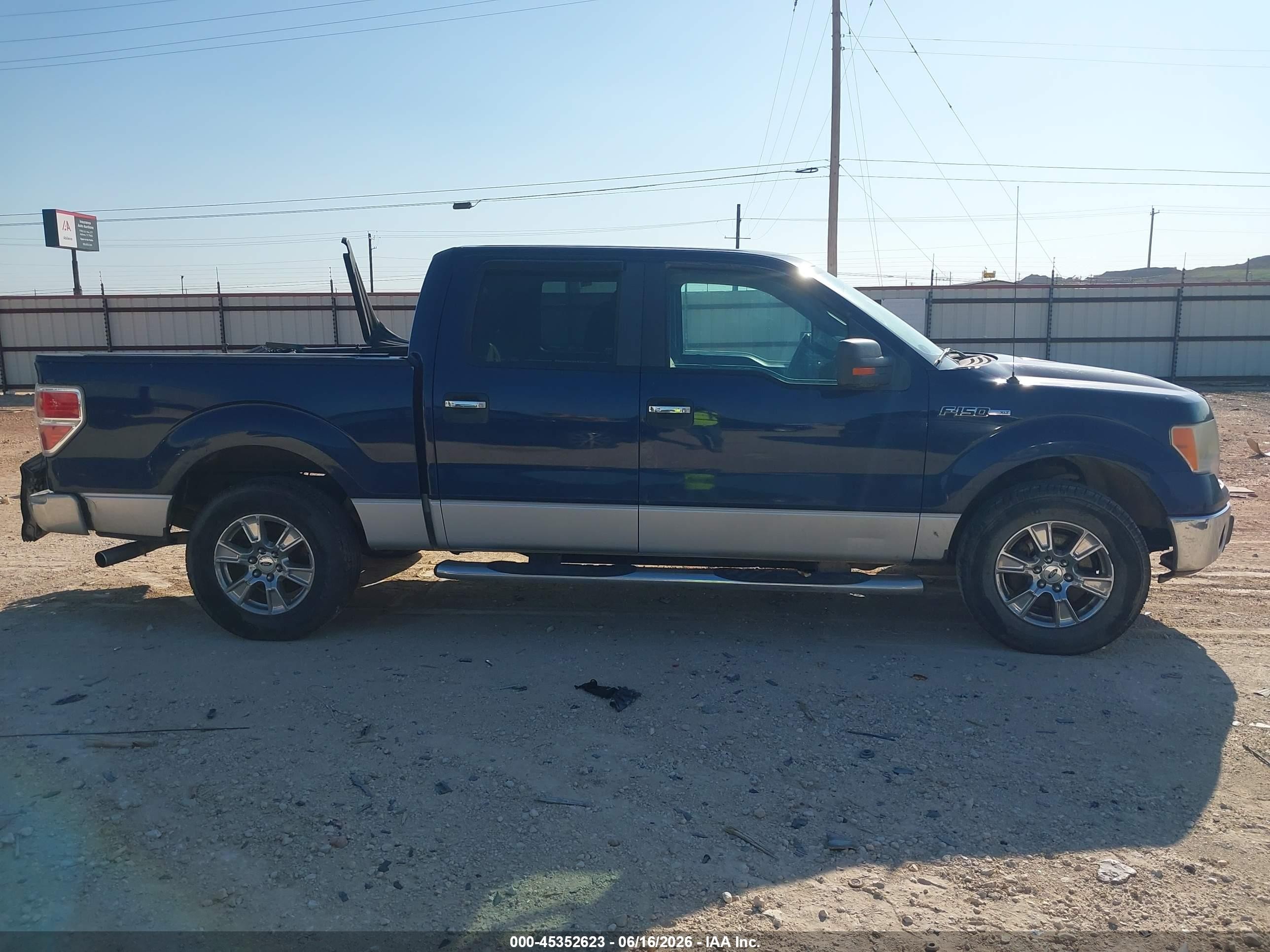 2010 Ford F-150 Fx2 Sport/xl/xlt Blue vin: 1FTEW1C81AFA51520