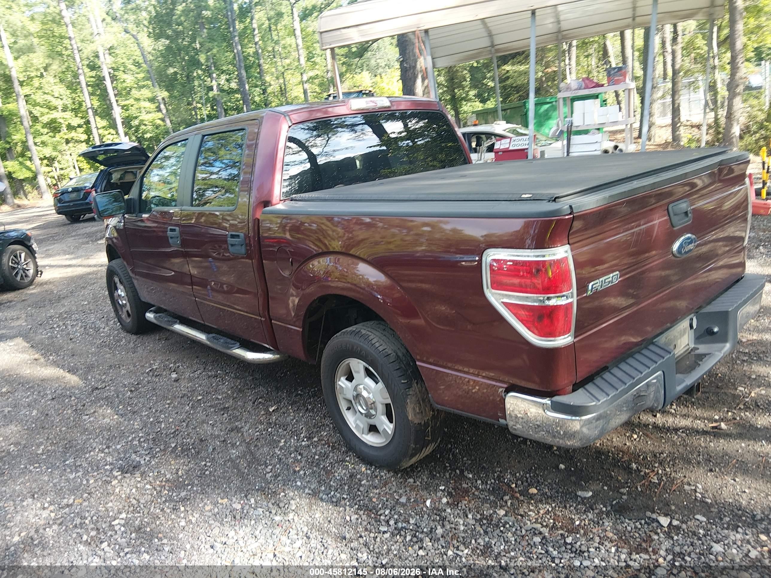 2010 Ford F-150 Fx2 Sport/xl/xlt Red vin: 1FTEW1C81AFB24160