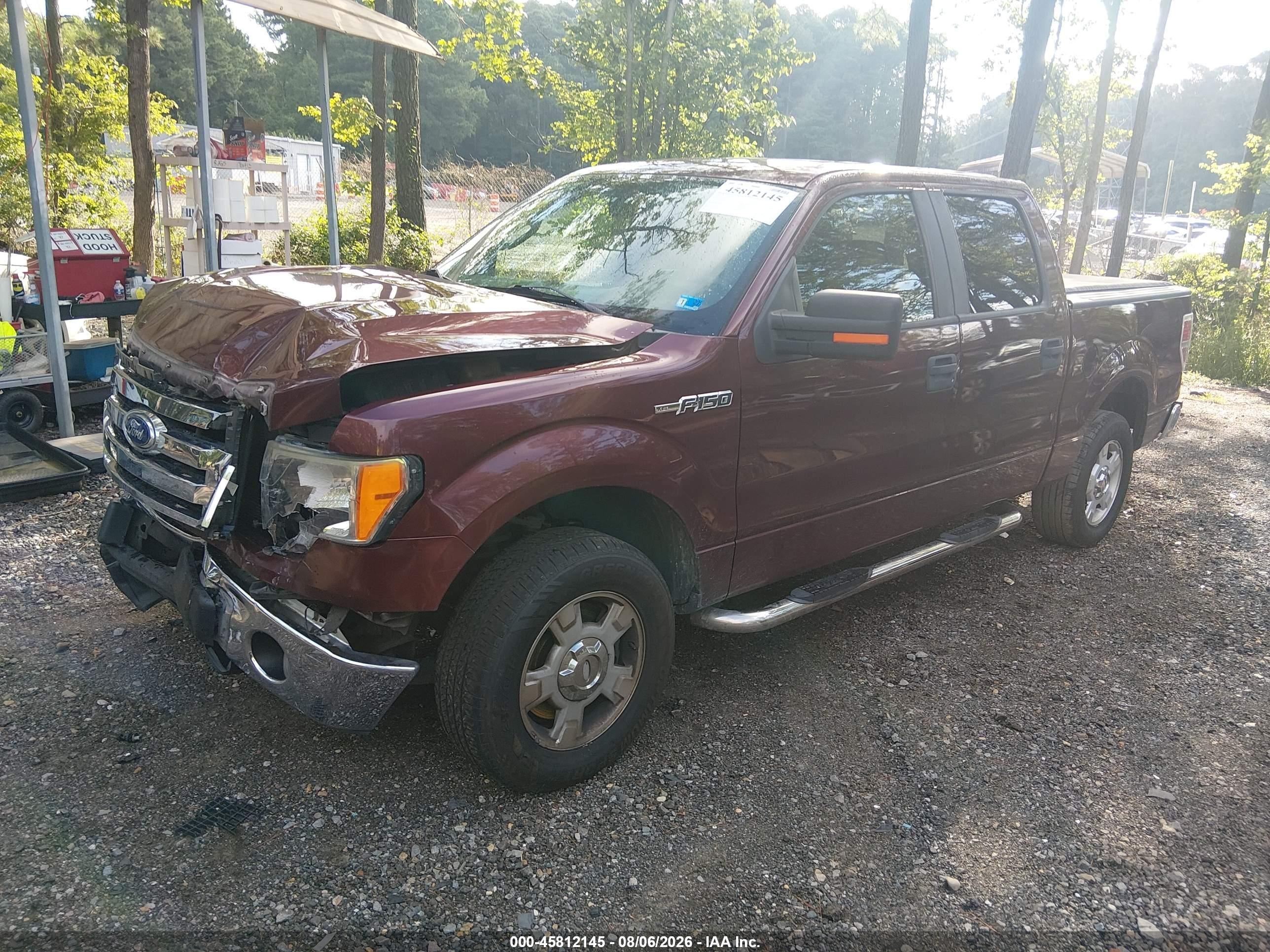 2010 Ford F-150 Fx2 Sport/xl/xlt Red vin: 1FTEW1C81AFB24160