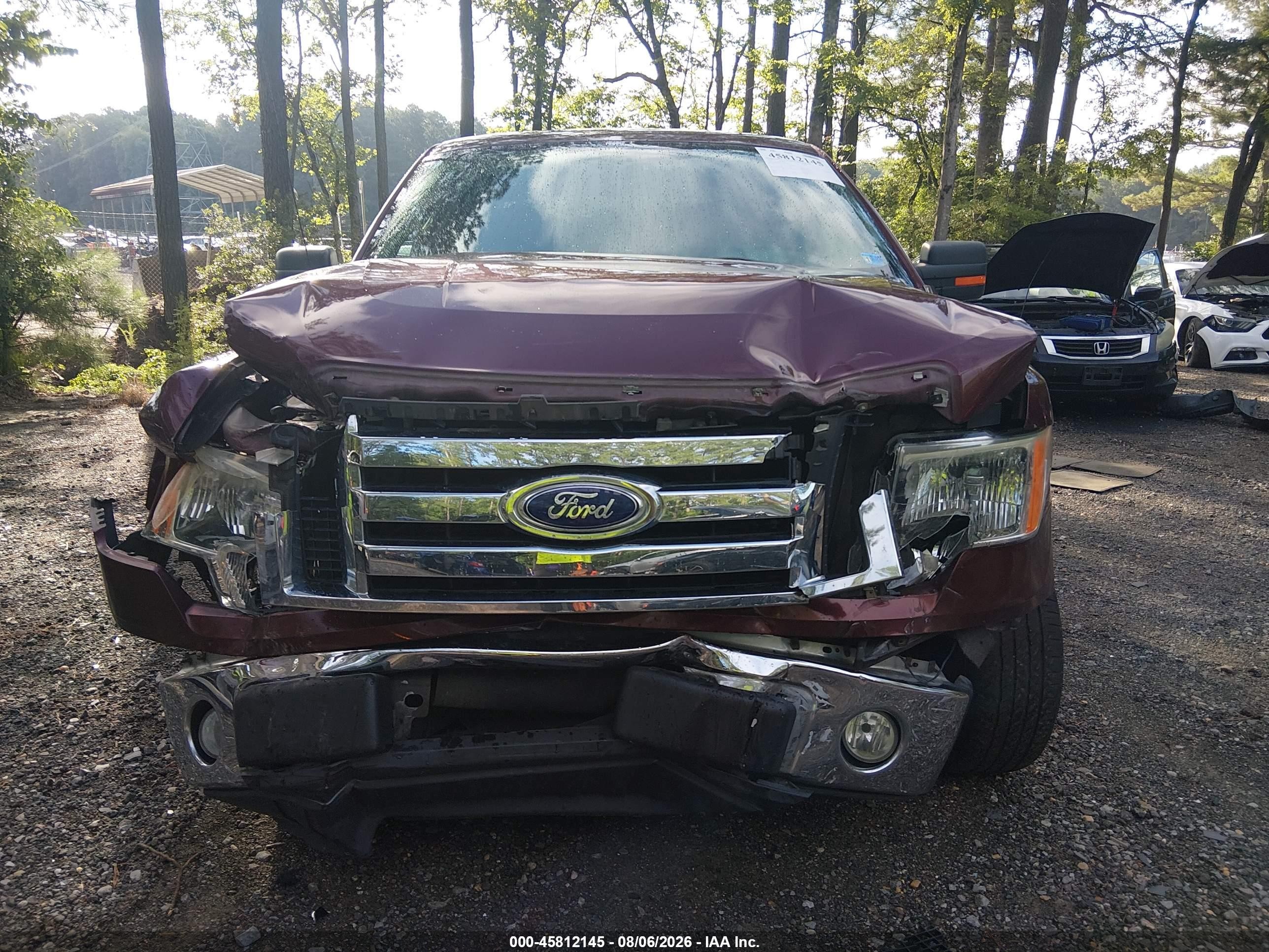 2010 Ford F-150 Fx2 Sport/xl/xlt Red vin: 1FTEW1C81AFB24160