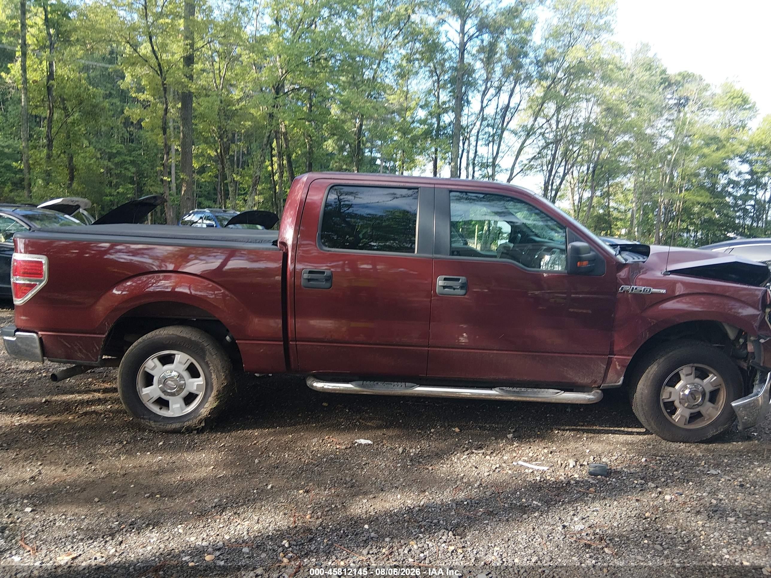 2010 Ford F-150 Fx2 Sport/xl/xlt Red vin: 1FTEW1C81AFB24160