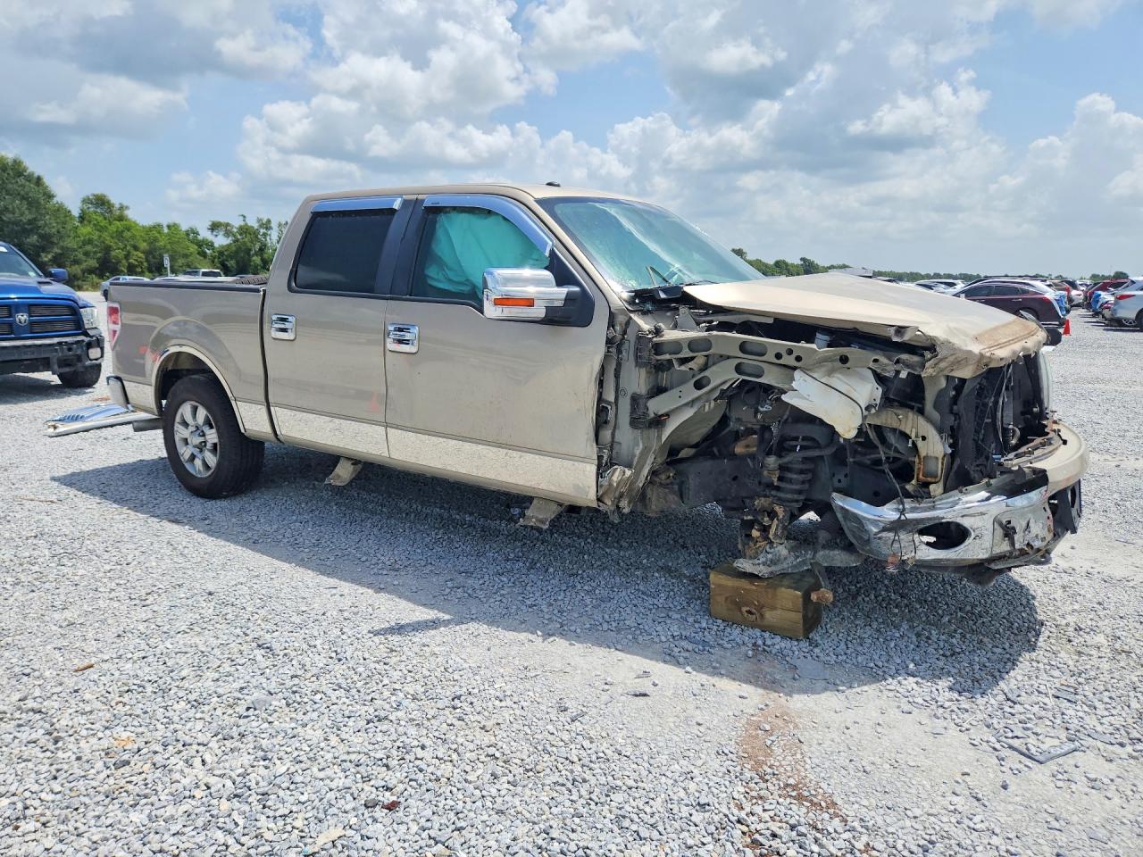 2010 Ford F150 Supercrew Gold vin: 1FTEW1C81AFB37099