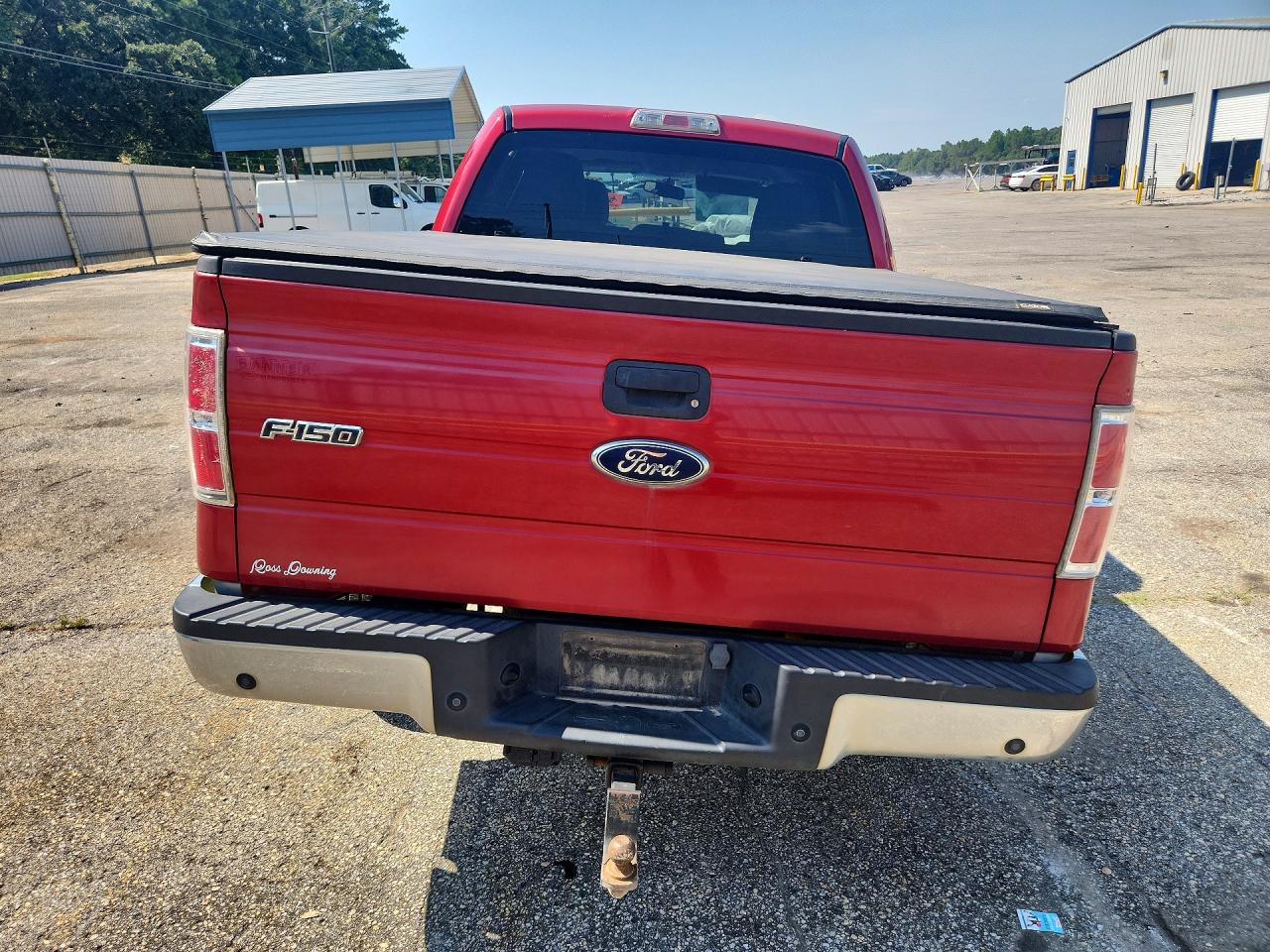 2010 Ford F150 Supercrew Red vin: 1FTEW1C81AFC44511