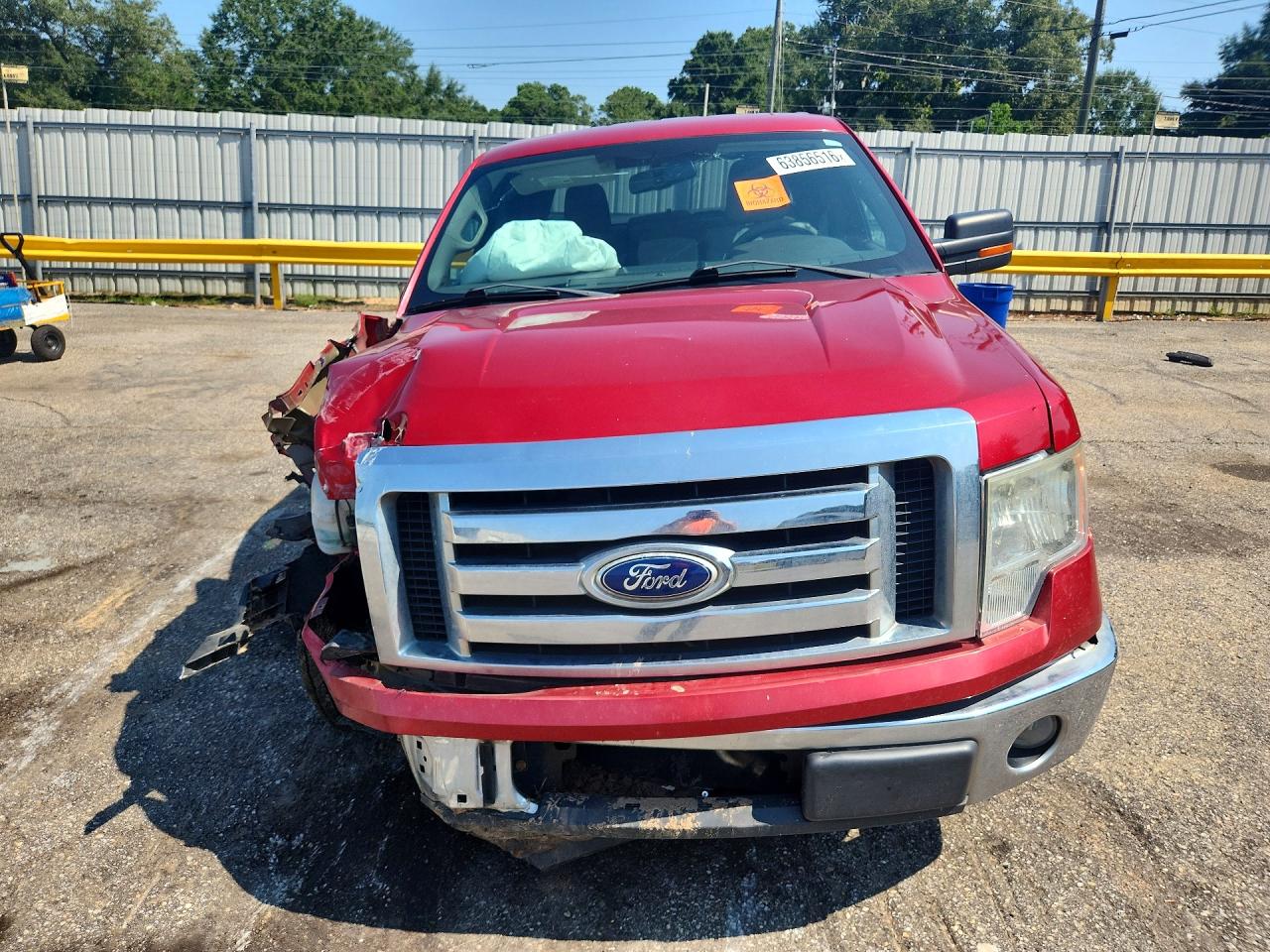 2010 Ford F150 Supercrew Red vin: 1FTEW1C81AFC44511