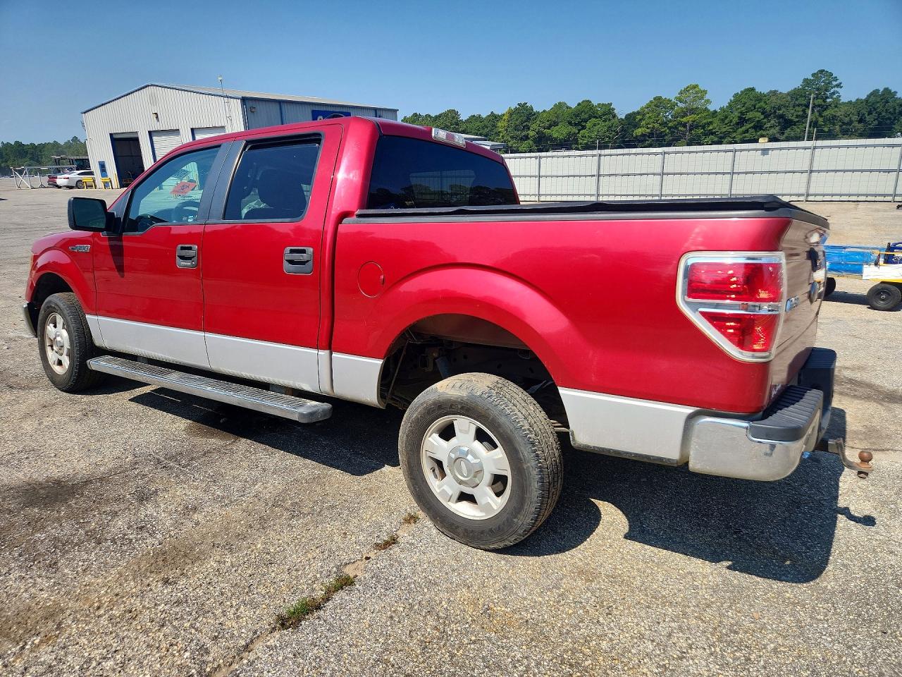 2010 Ford F150 Supercrew Red vin: 1FTEW1C81AFC44511