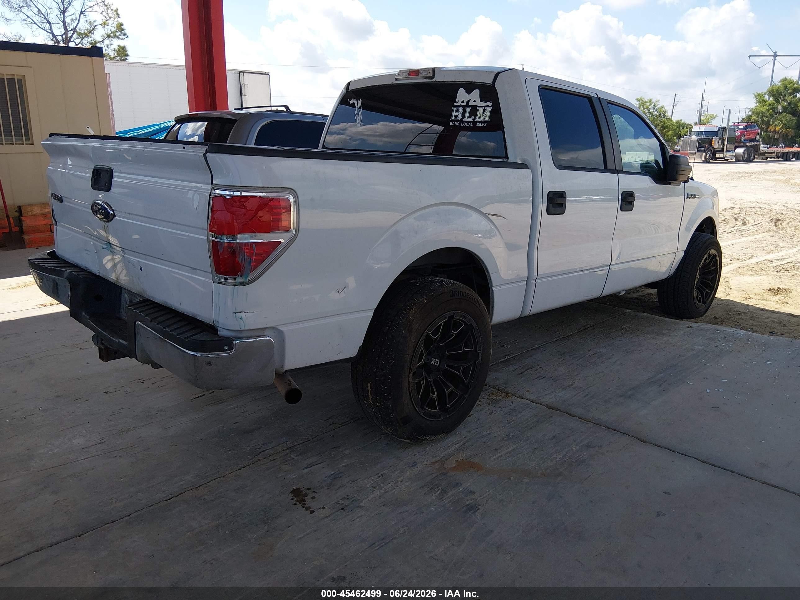 2010 Ford F-150 Fx2 Sport/xl/xlt White vin: 1FTEW1C81AFC55248