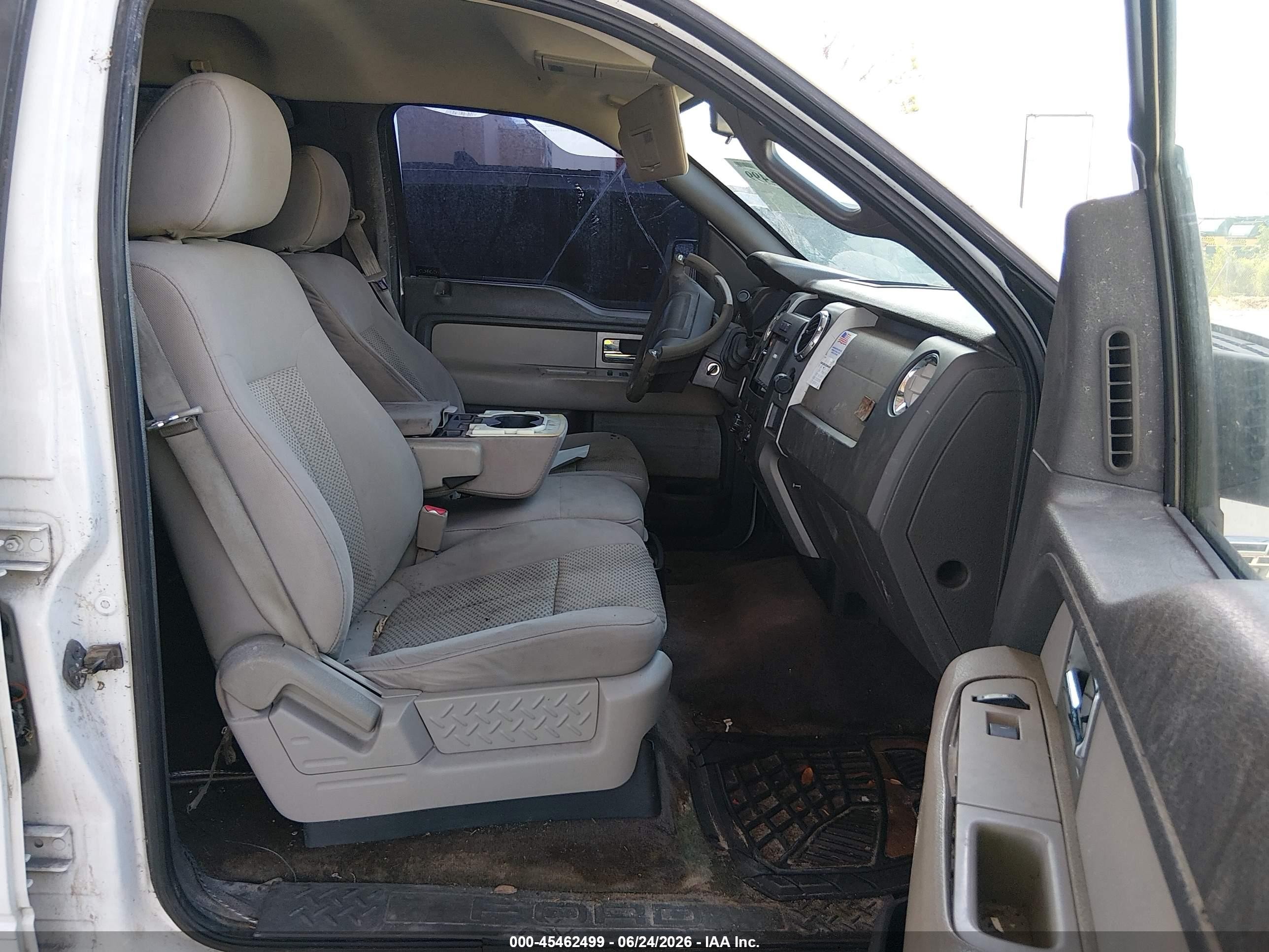 2010 Ford F-150 Fx2 Sport/xl/xlt White vin: 1FTEW1C81AFC55248