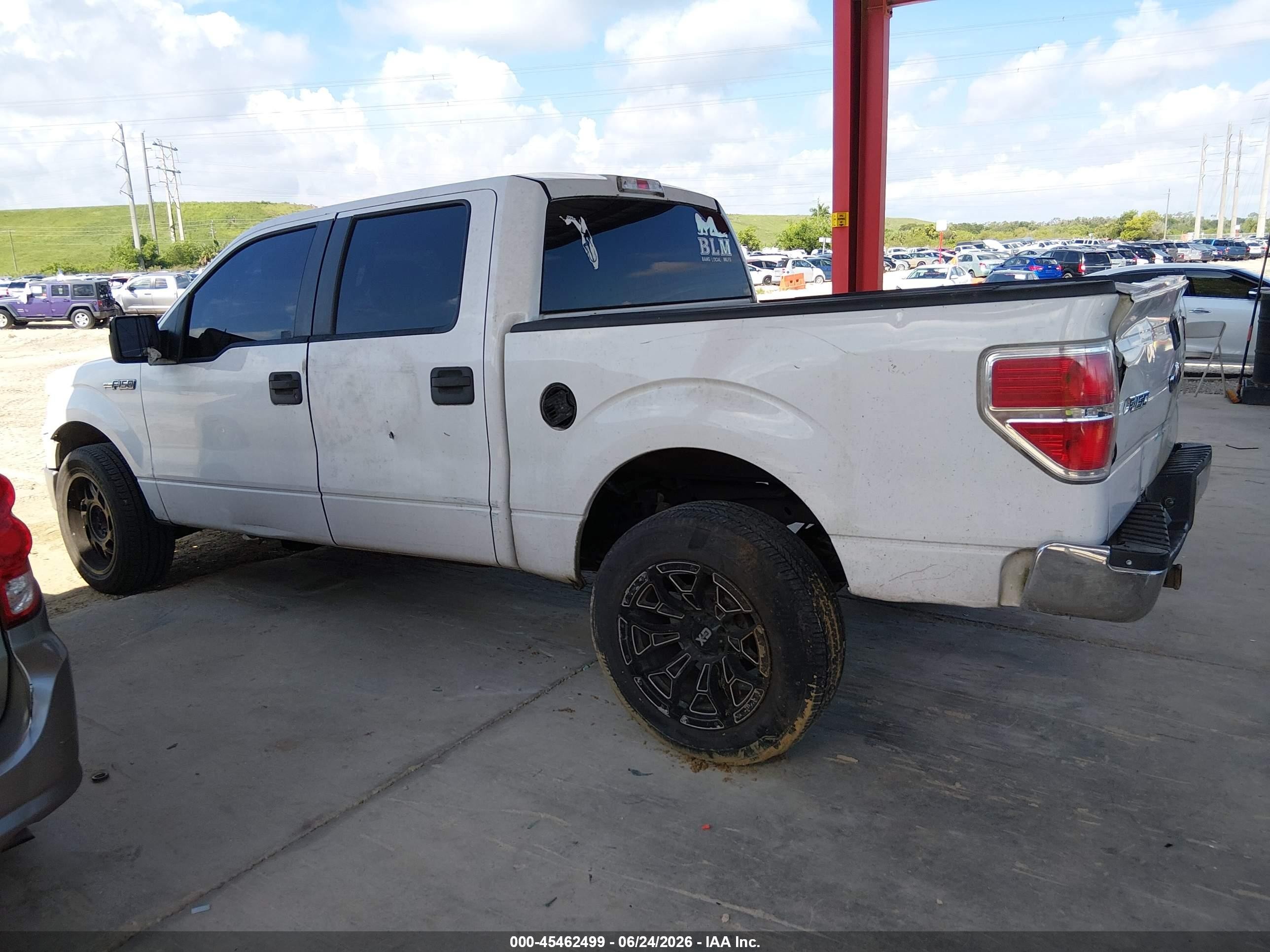 2010 Ford F-150 Fx2 Sport/xl/xlt White vin: 1FTEW1C81AFC55248