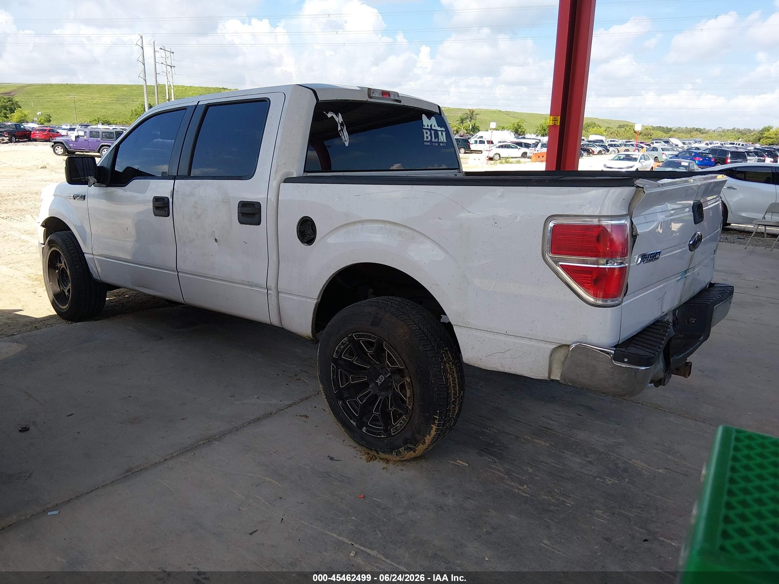 2010 Ford F-150 Fx2 Sport/xl/xlt White vin: 1FTEW1C81AFC55248