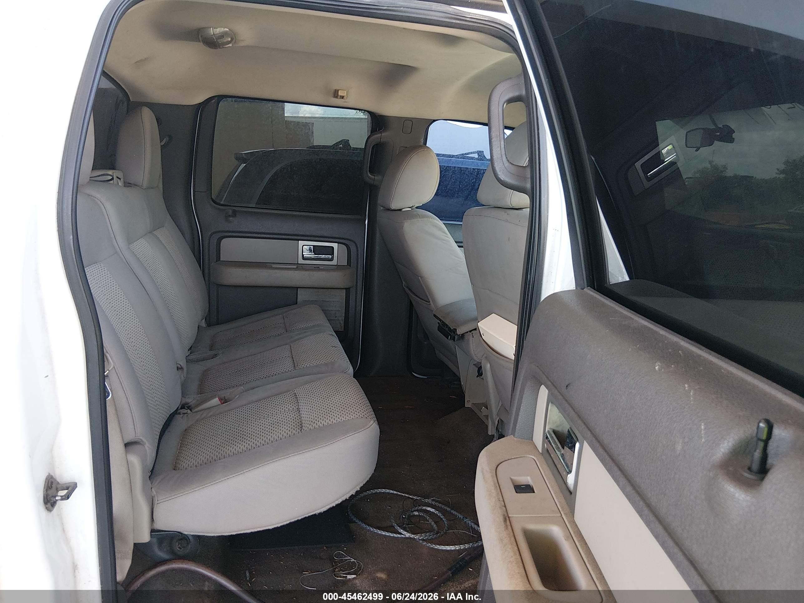2010 Ford F-150 Fx2 Sport/xl/xlt White vin: 1FTEW1C81AFC55248