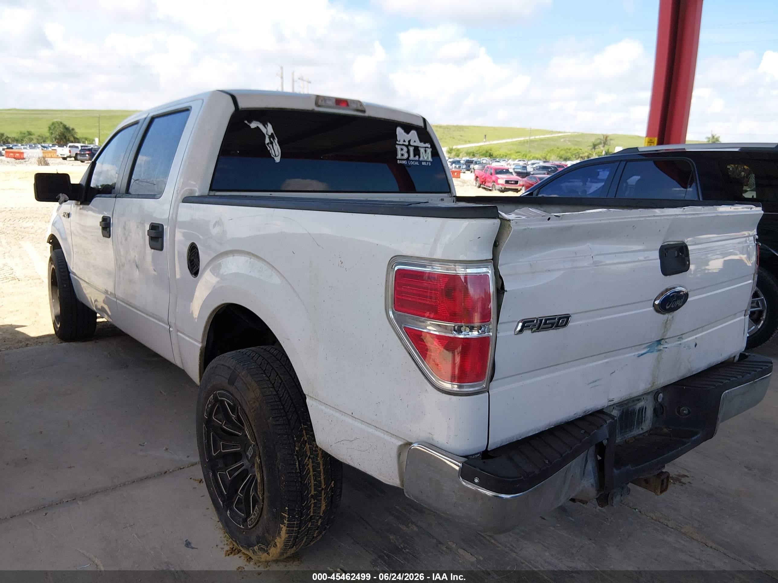 2010 Ford F-150 Fx2 Sport/xl/xlt White vin: 1FTEW1C81AFC55248