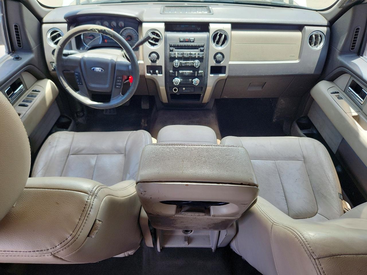 2010 Ford F150 Supercrew White vin: 1FTEW1C81AFD42941