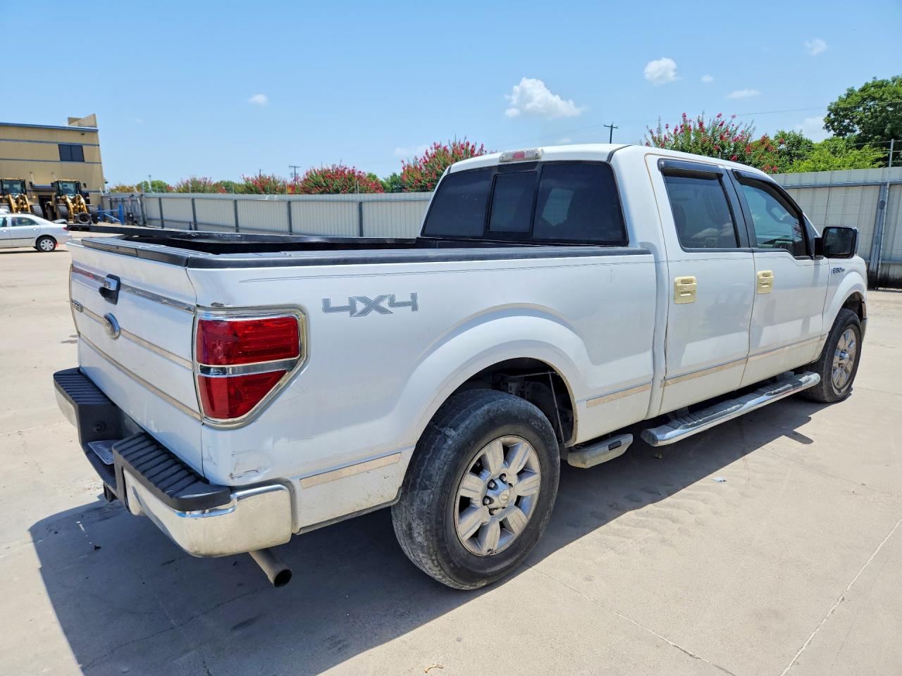 2010 Ford F150 Supercrew White vin: 1FTEW1C81AFD42941