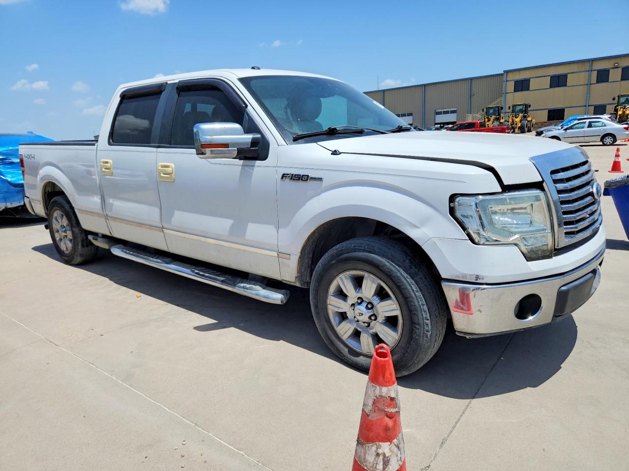 2010 Ford F150 Supercrew White vin: 1FTEW1C81AFD42941