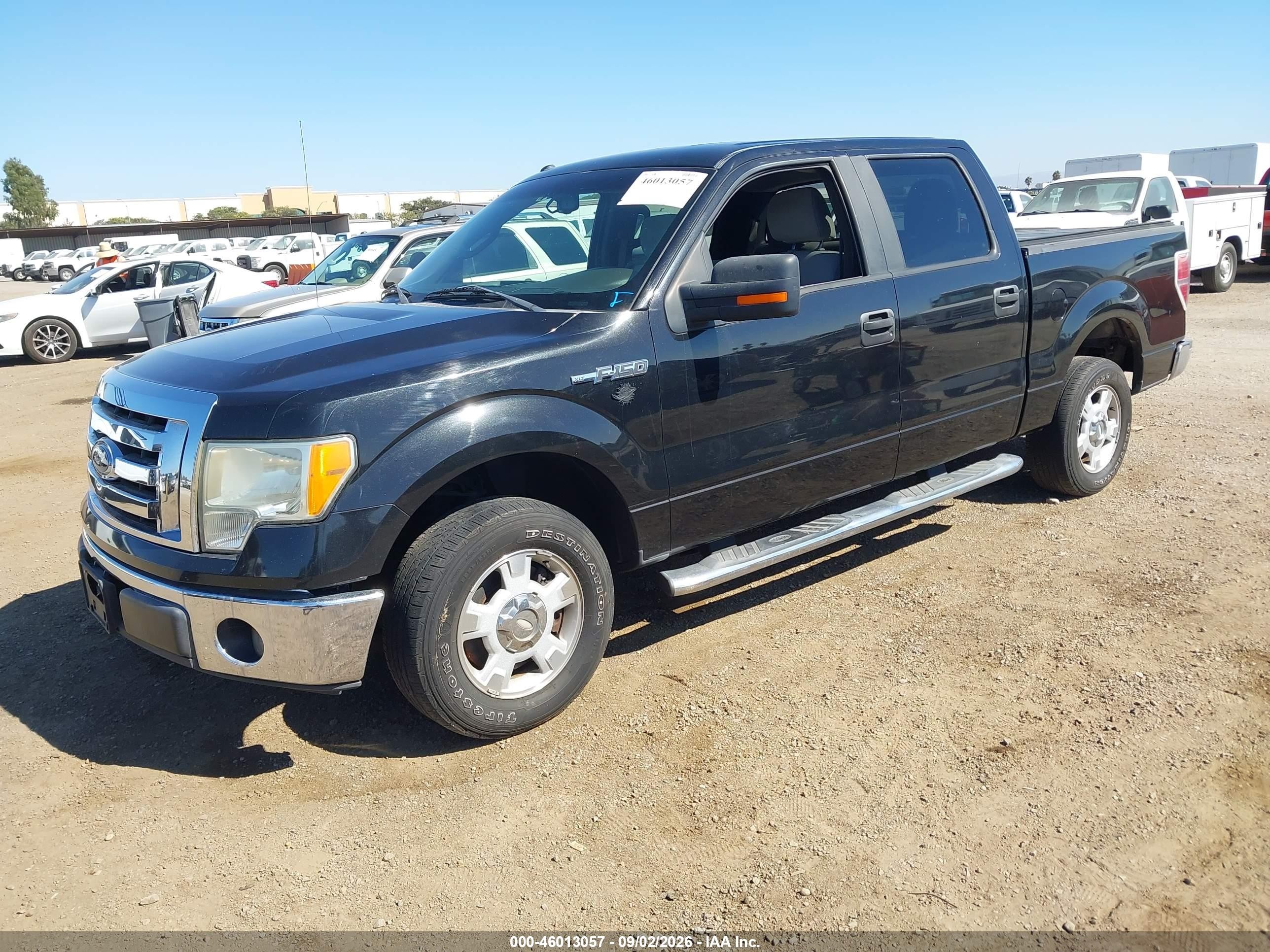 2010 Ford F-150   Черный vin: 1FTEW1C81AFD73557
