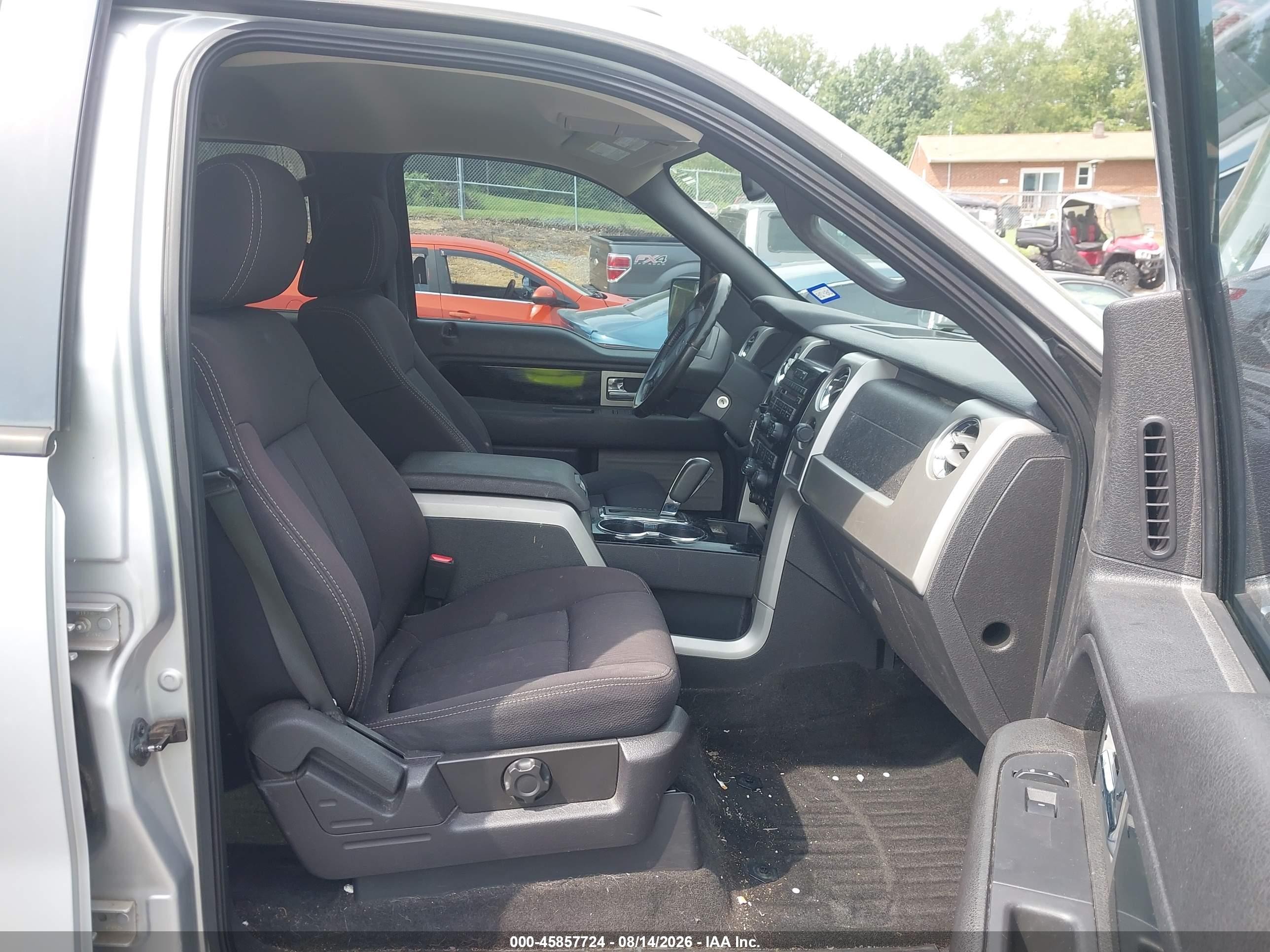 2010 Ford F-150 Fx2 Sport/xl/xlt Silver vin: 1FTEW1C81AKE59197