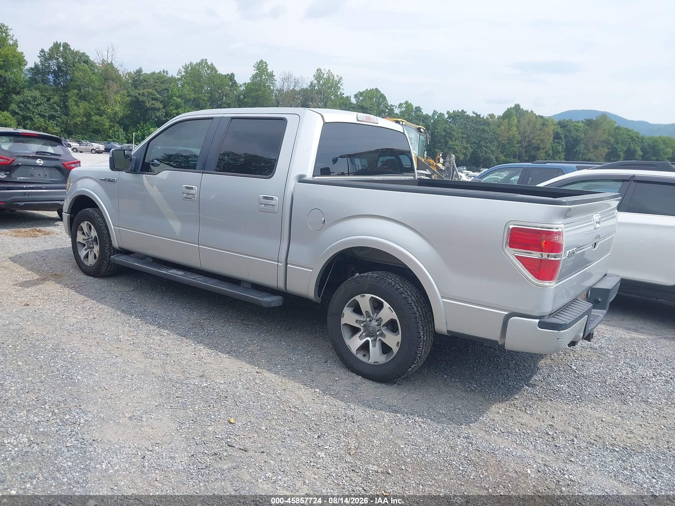 2010 Ford F-150 Fx2 Sport/xl/xlt Silver vin: 1FTEW1C81AKE59197