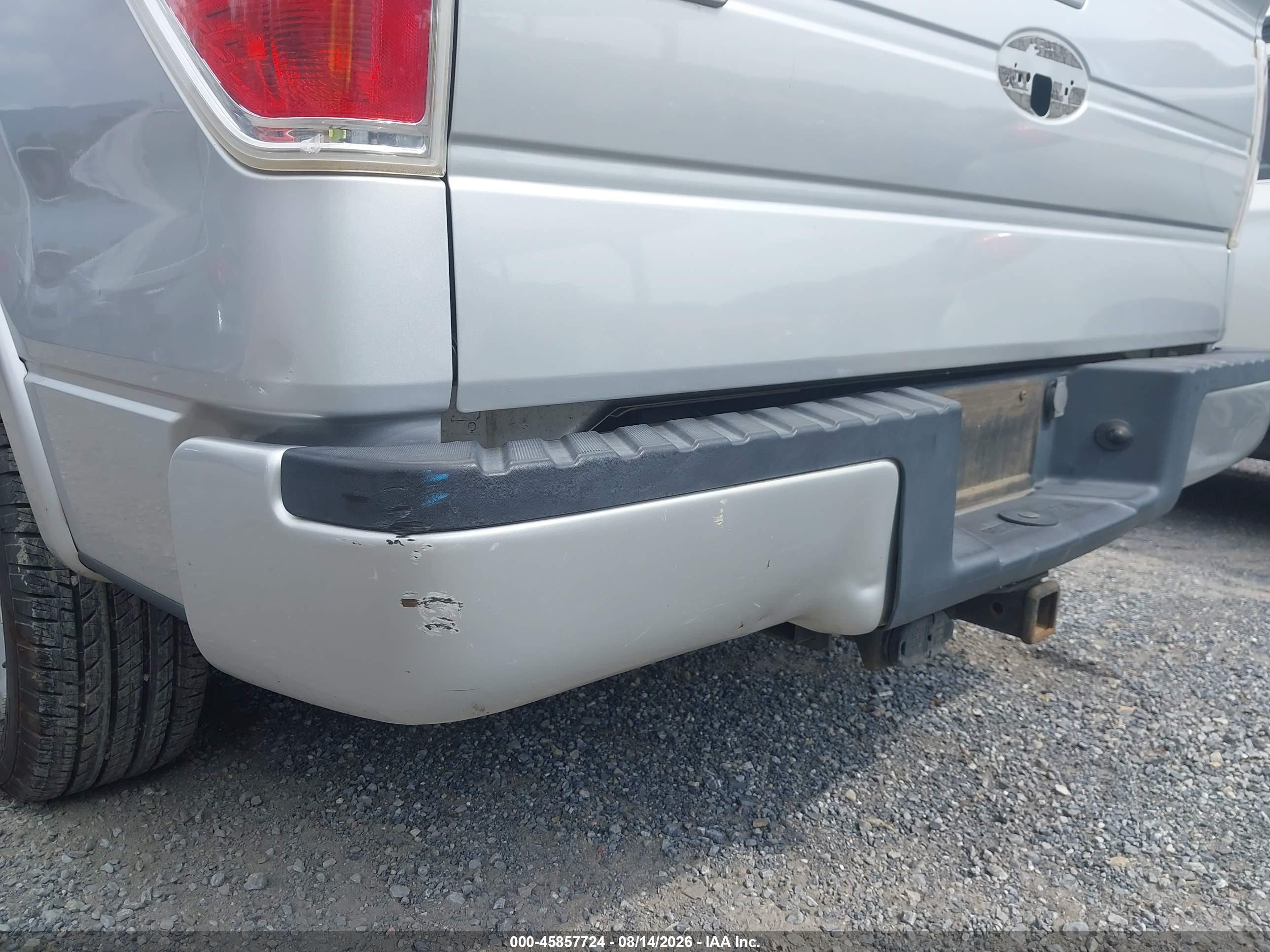 2010 Ford F-150 Fx2 Sport/xl/xlt Silver vin: 1FTEW1C81AKE59197