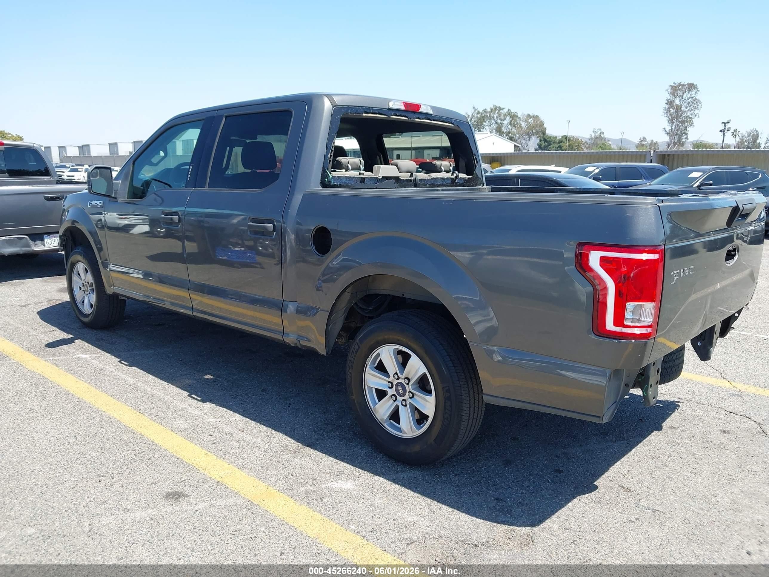 2015 Ford F-150 Xlt Brown vin: 1FTEW1C81FKD83598